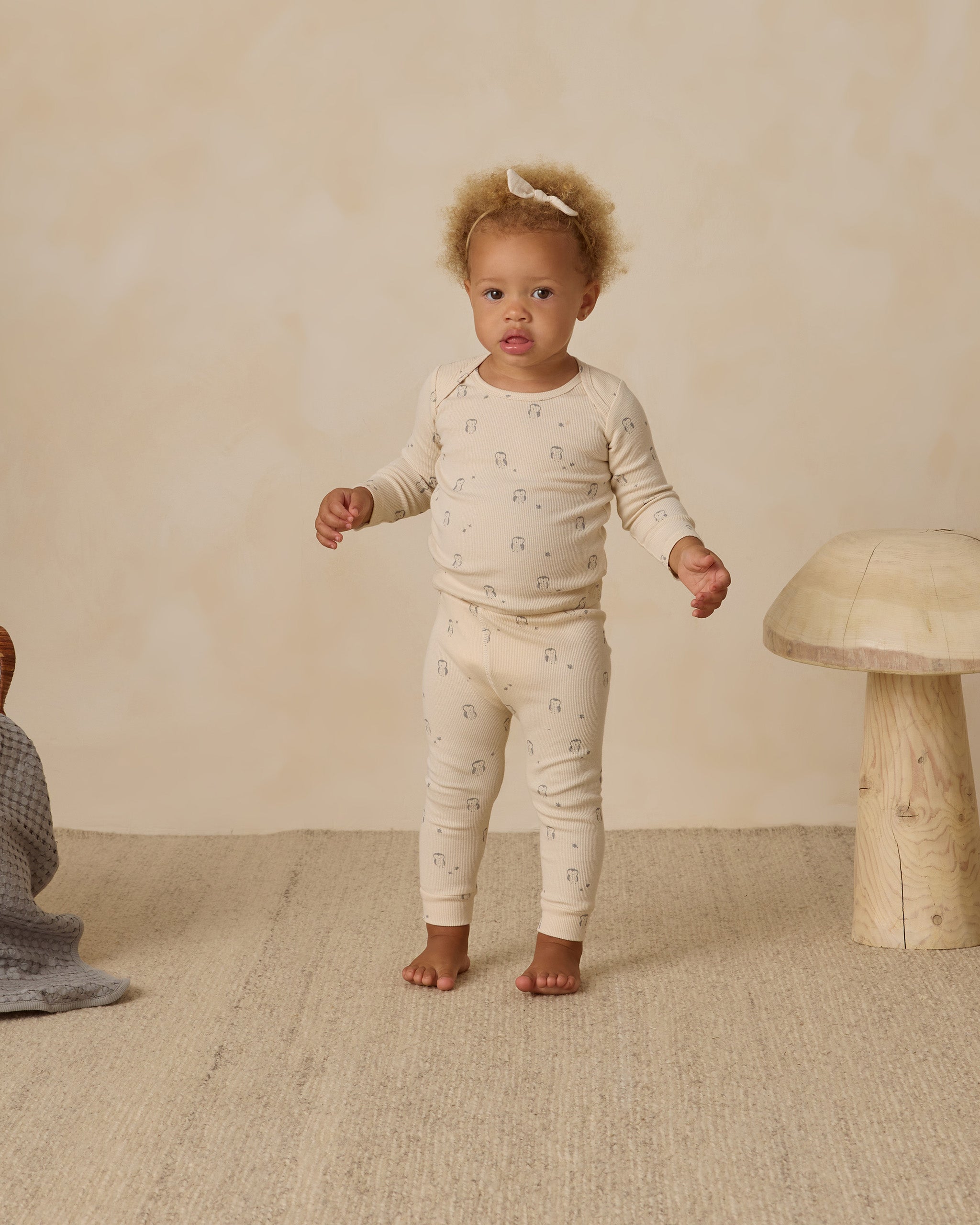 Little Knot Headband || Natural - Rylee + Cru | Kids Clothes | Trendy Baby Clothes | Modern Infant Outfits |