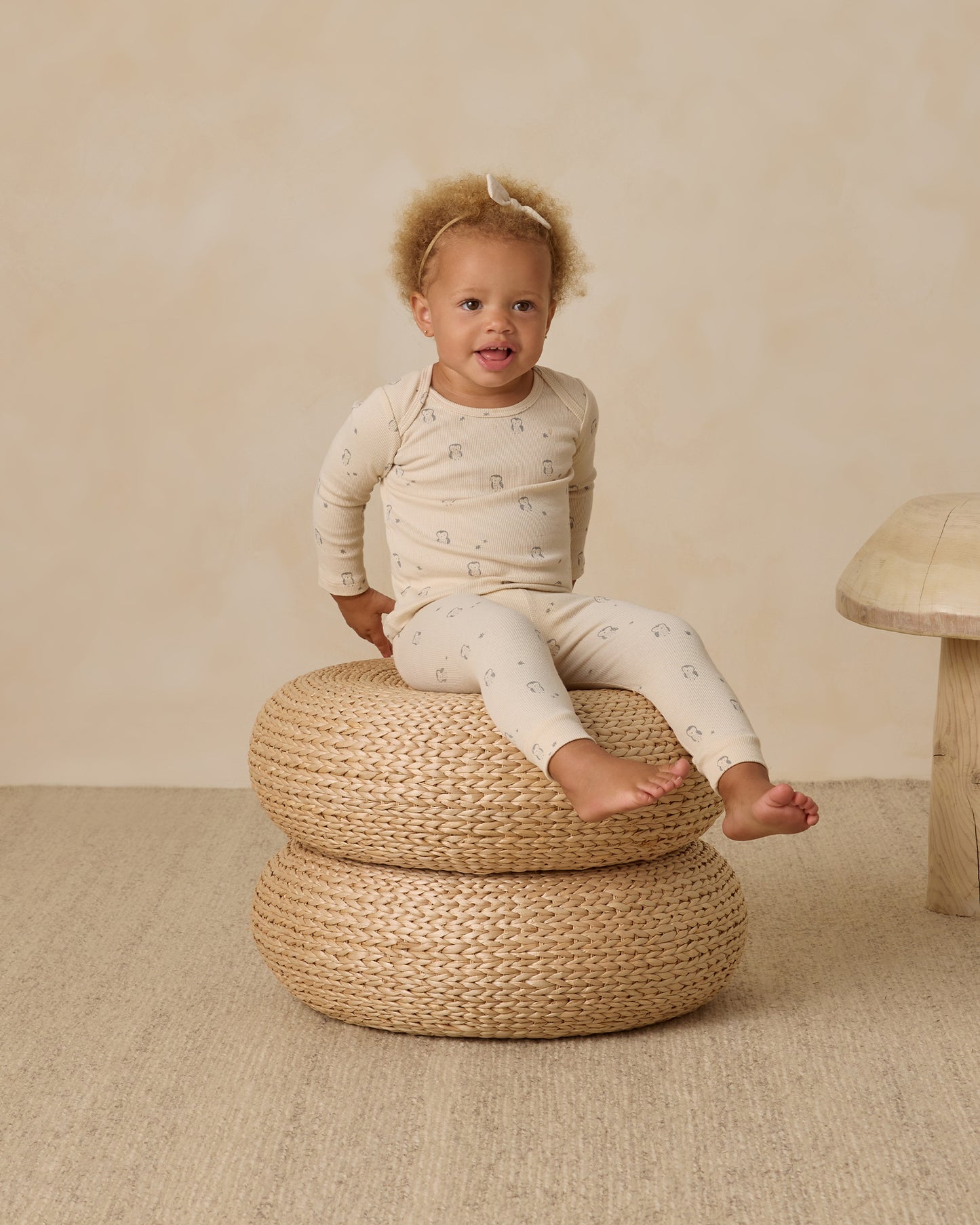 Ribbed Tee + Legging Set || Owls - Rylee + Cru | Kids Clothes | Trendy Baby Clothes | Modern Infant Outfits |