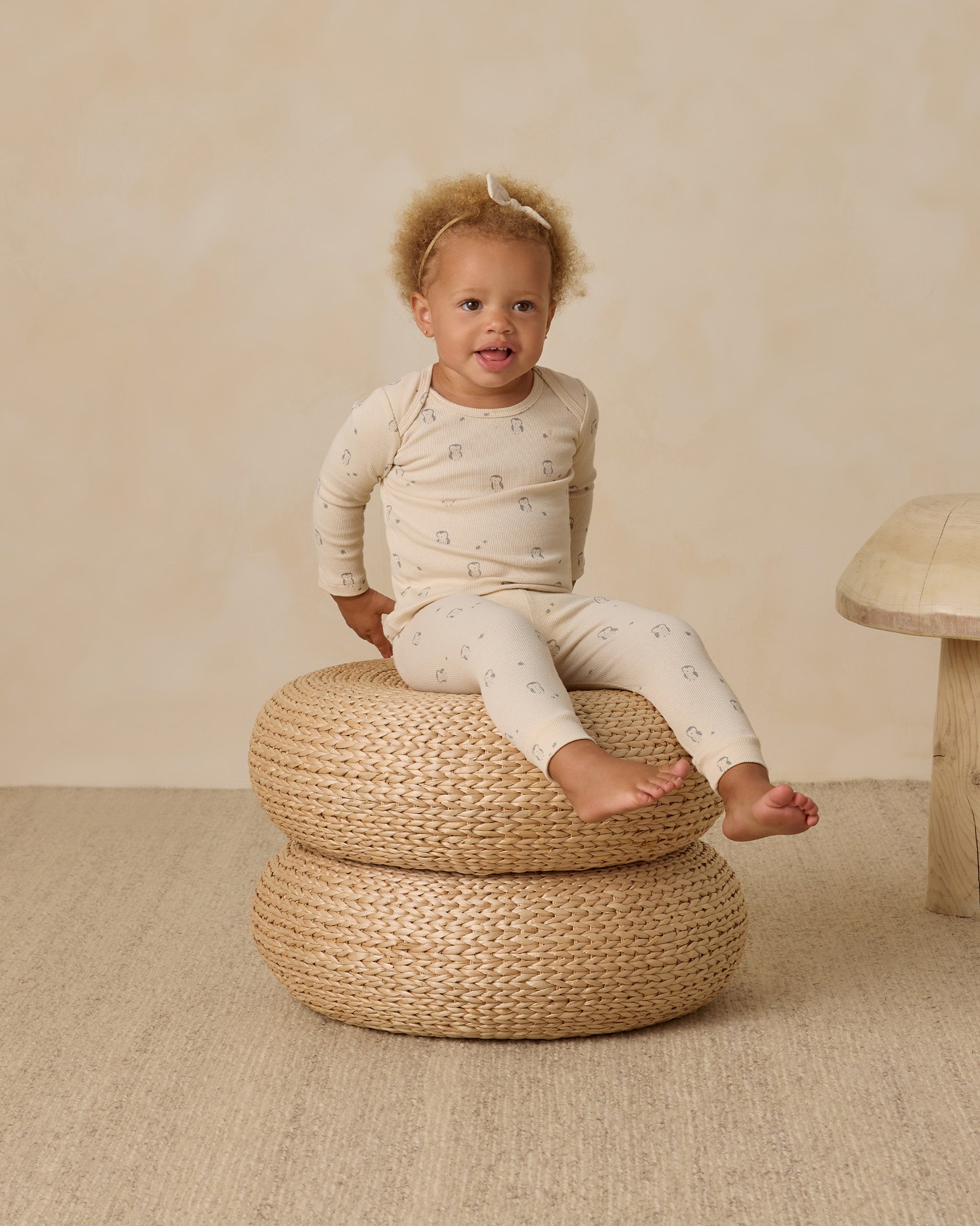 Ribbed Tee + Legging Set || Owls - Rylee + Cru | Kids Clothes | Trendy Baby Clothes | Modern Infant Outfits |