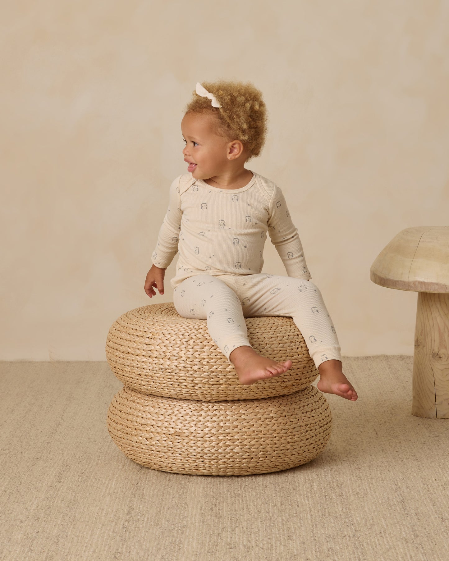 Little Knot Headband || Natural - Rylee + Cru | Kids Clothes | Trendy Baby Clothes | Modern Infant Outfits |