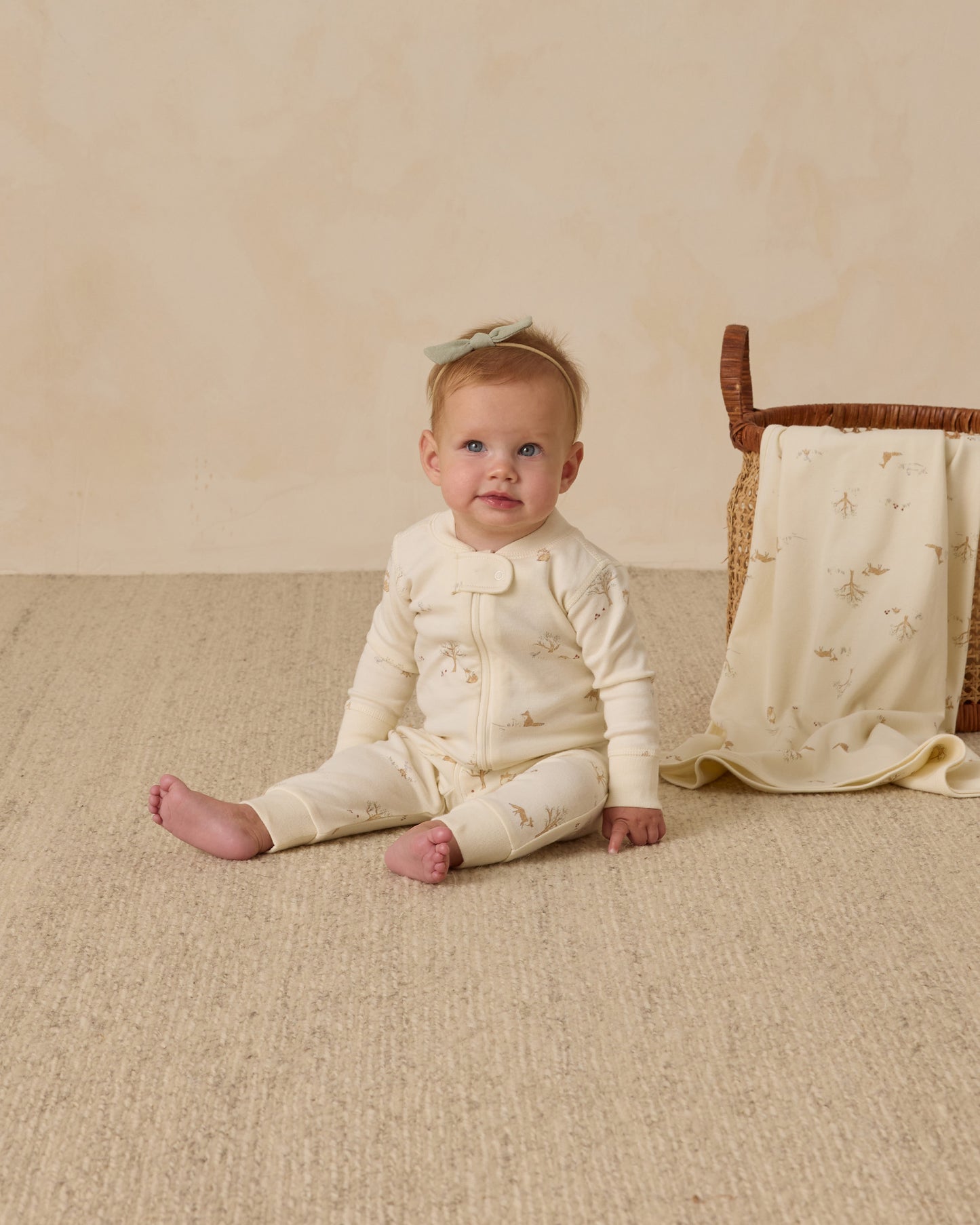 Little Knot Headband || Fern - Rylee + Cru | Kids Clothes | Trendy Baby Clothes | Modern Infant Outfits |