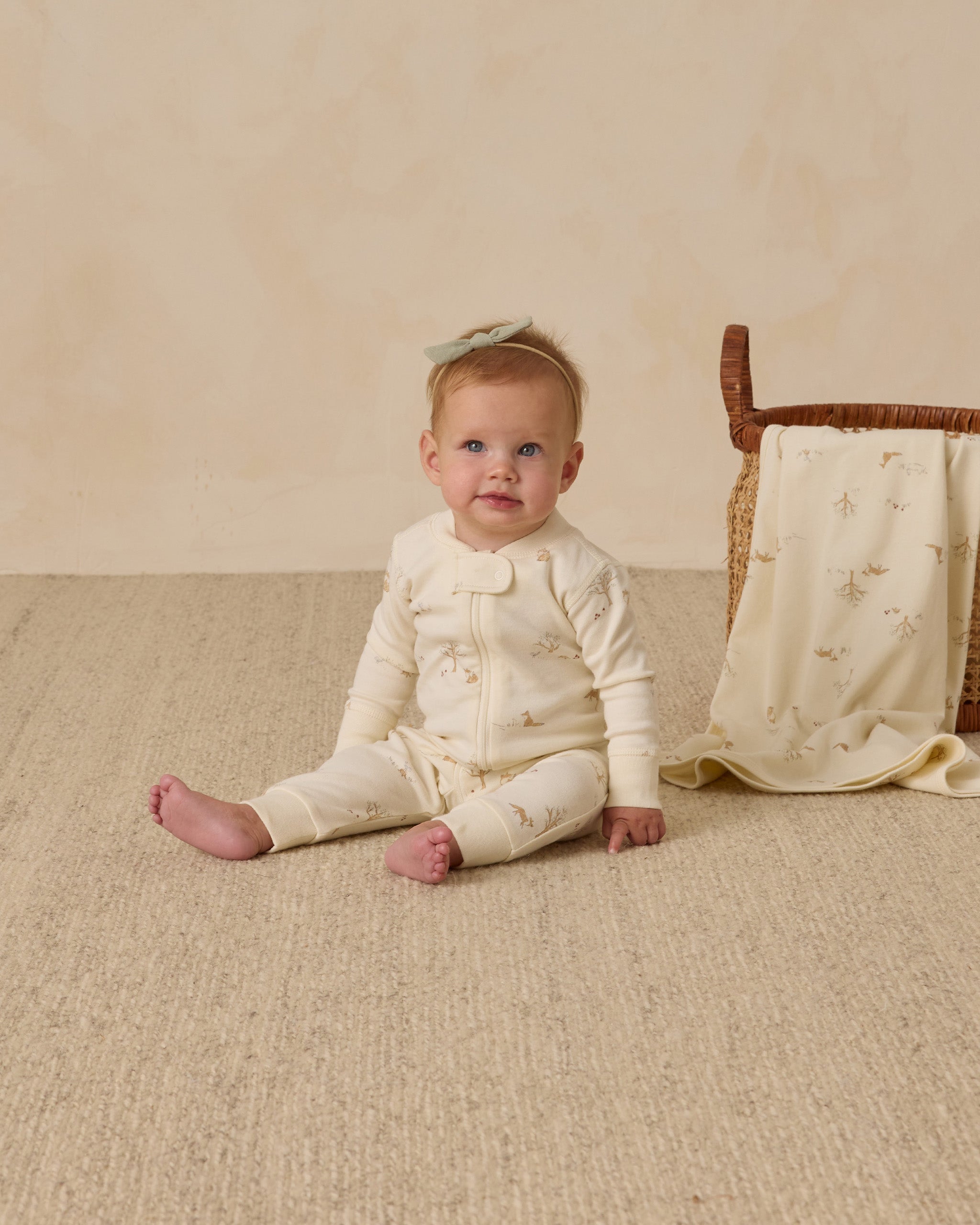 Little Knot Headband || Fern - Rylee + Cru | Kids Clothes | Trendy Baby Clothes | Modern Infant Outfits |