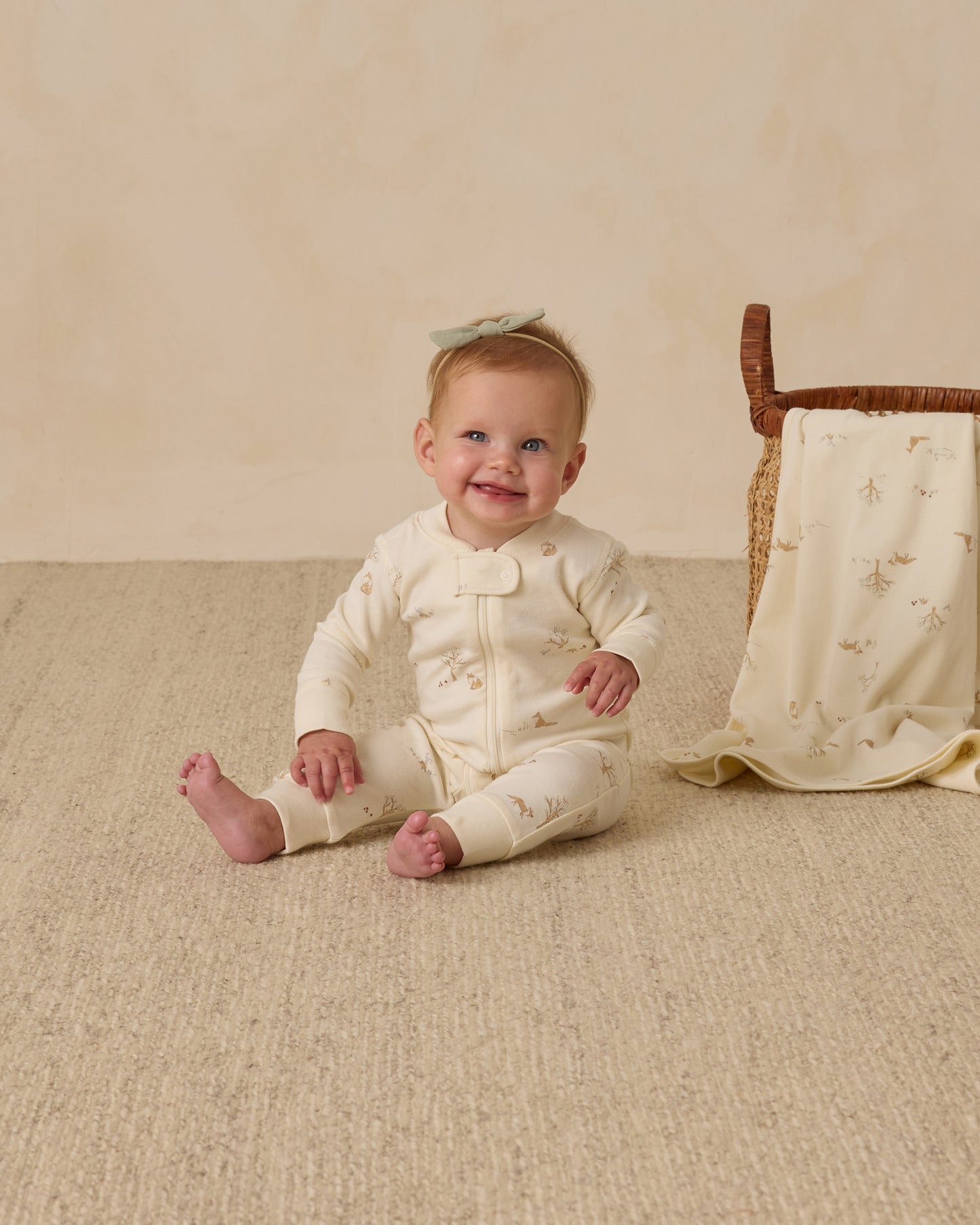 Little Knot Headband || Fern - Rylee + Cru | Kids Clothes | Trendy Baby Clothes | Modern Infant Outfits |