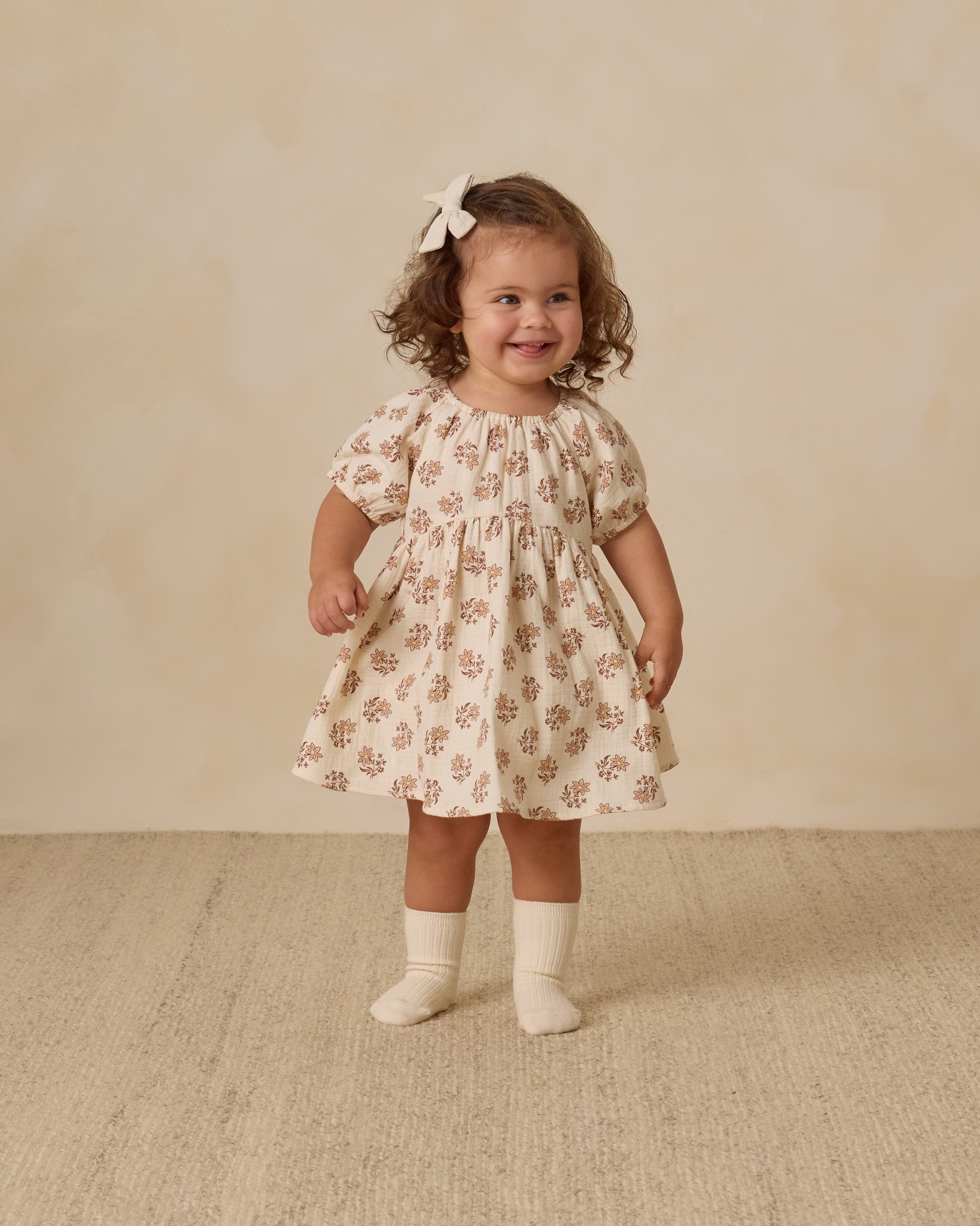 Bella Dress || Daylily - Rylee + Cru | Kids Clothes | Trendy Baby Clothes | Modern Infant Outfits |