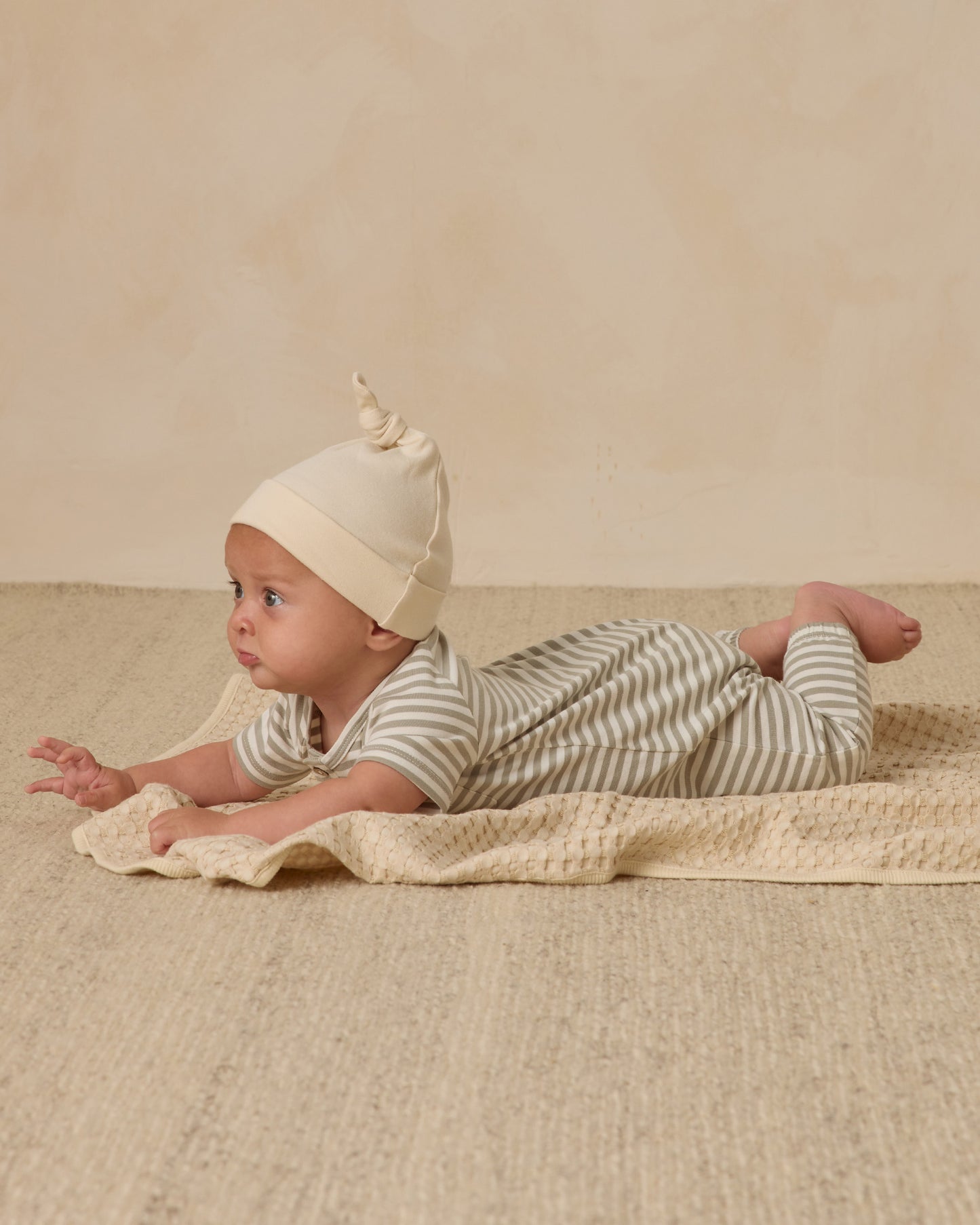 Waffle Baby Blanket || Natural - Rylee + Cru | Kids Clothes | Trendy Baby Clothes | Modern Infant Outfits |