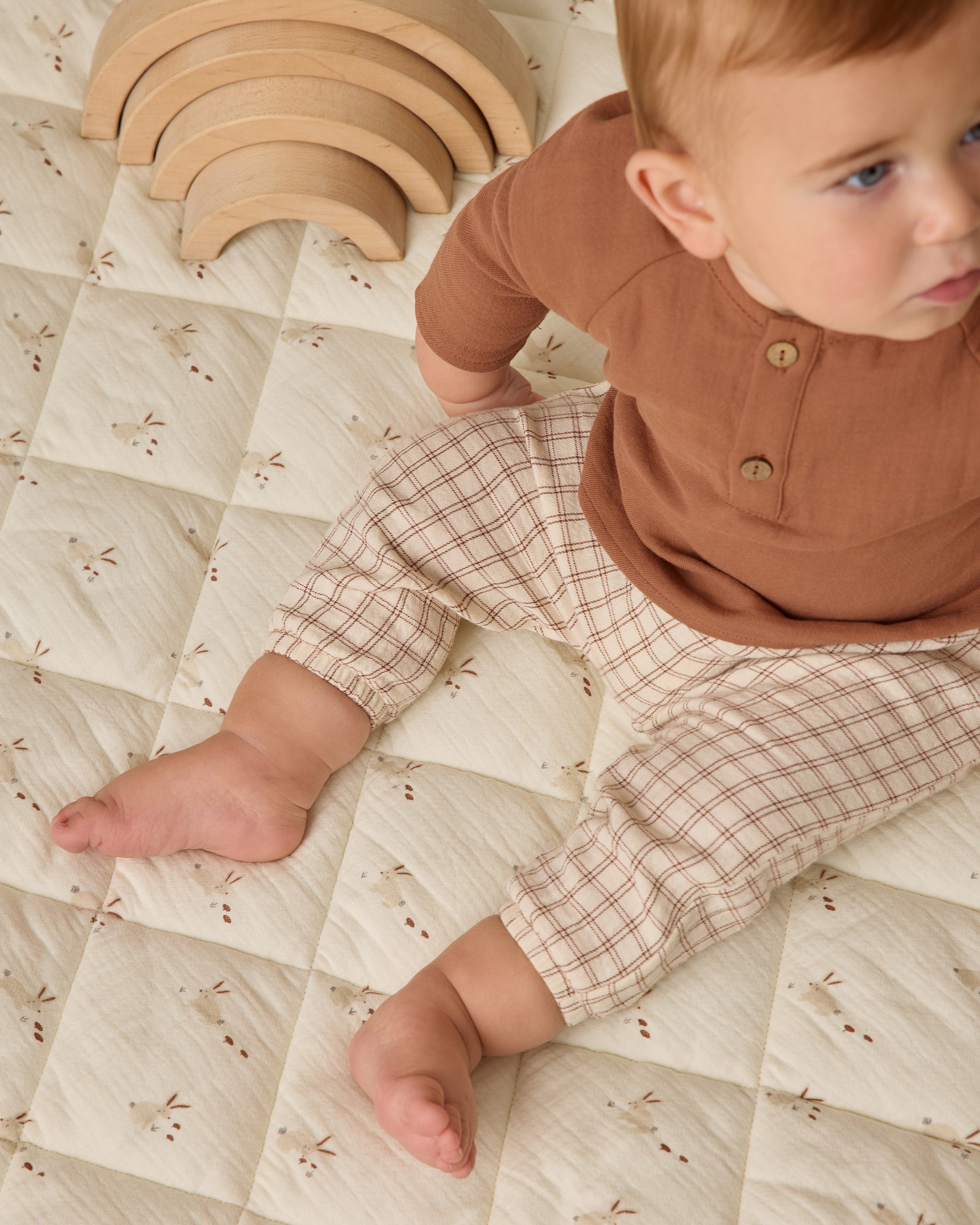 Baby Play Mat || Bunnies - Rylee + Cru | Kids Clothes | Trendy Baby Clothes | Modern Infant Outfits |