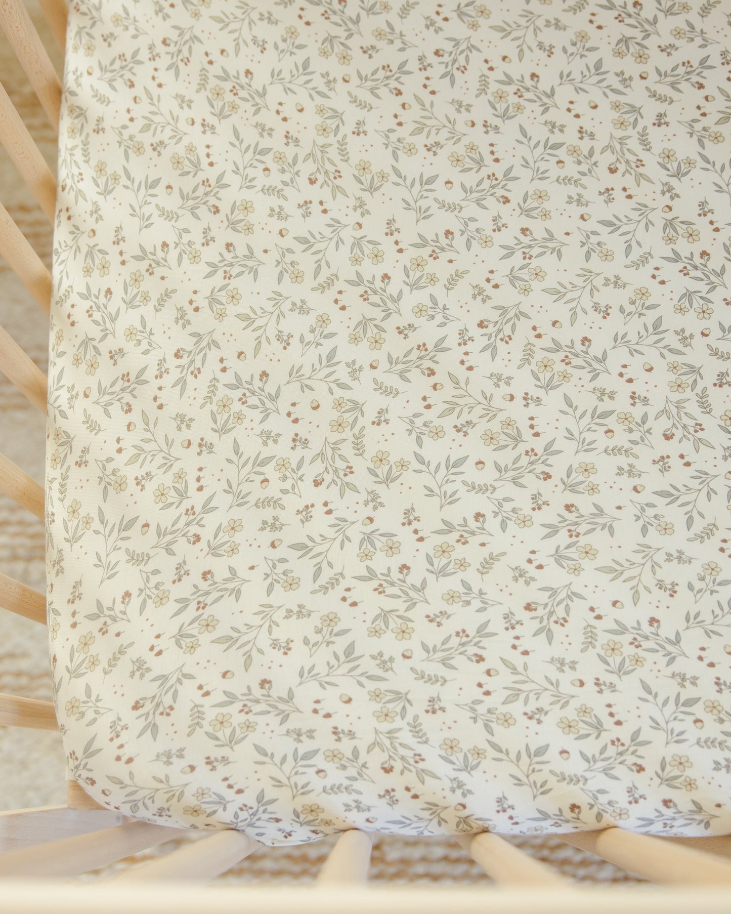 Bamboo Crib Sheet || Woodland - Rylee + Cru | Kids Clothes | Trendy Baby Clothes | Modern Infant Outfits |