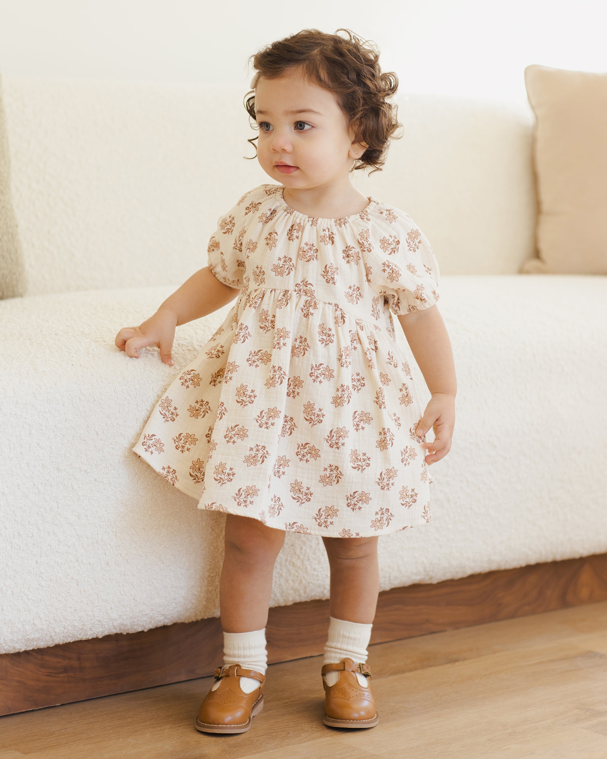 Bella Dress || Daylily - Rylee + Cru | Kids Clothes | Trendy Baby Clothes | Modern Infant Outfits |