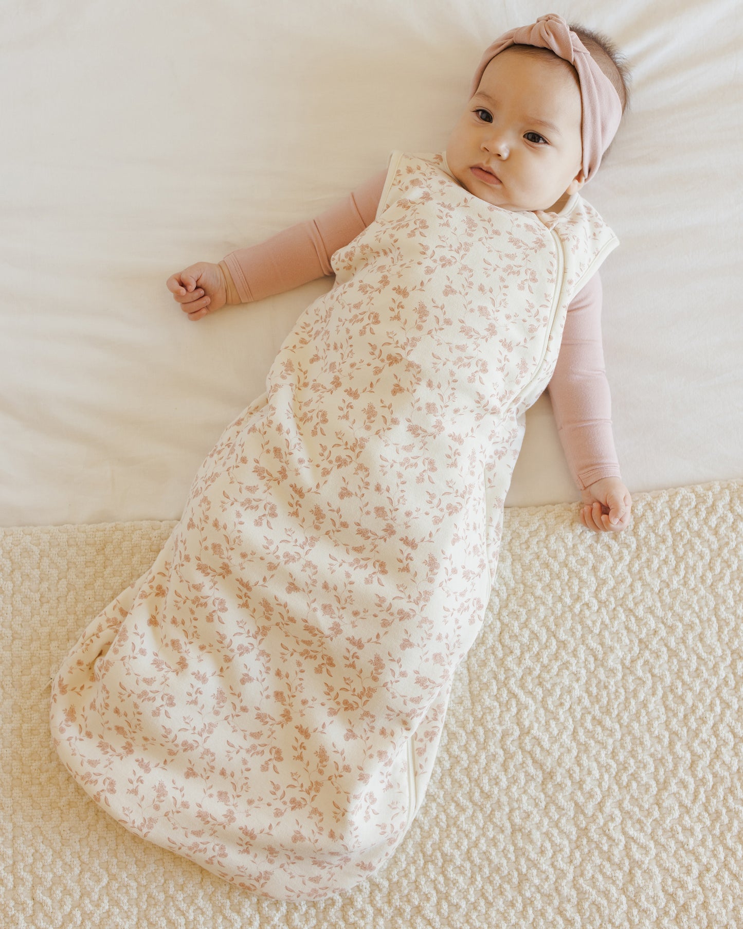 Jersey Sleep Bag || French Garden - Rylee + Cru | Kids Clothes | Trendy Baby Clothes | Modern Infant Outfits |