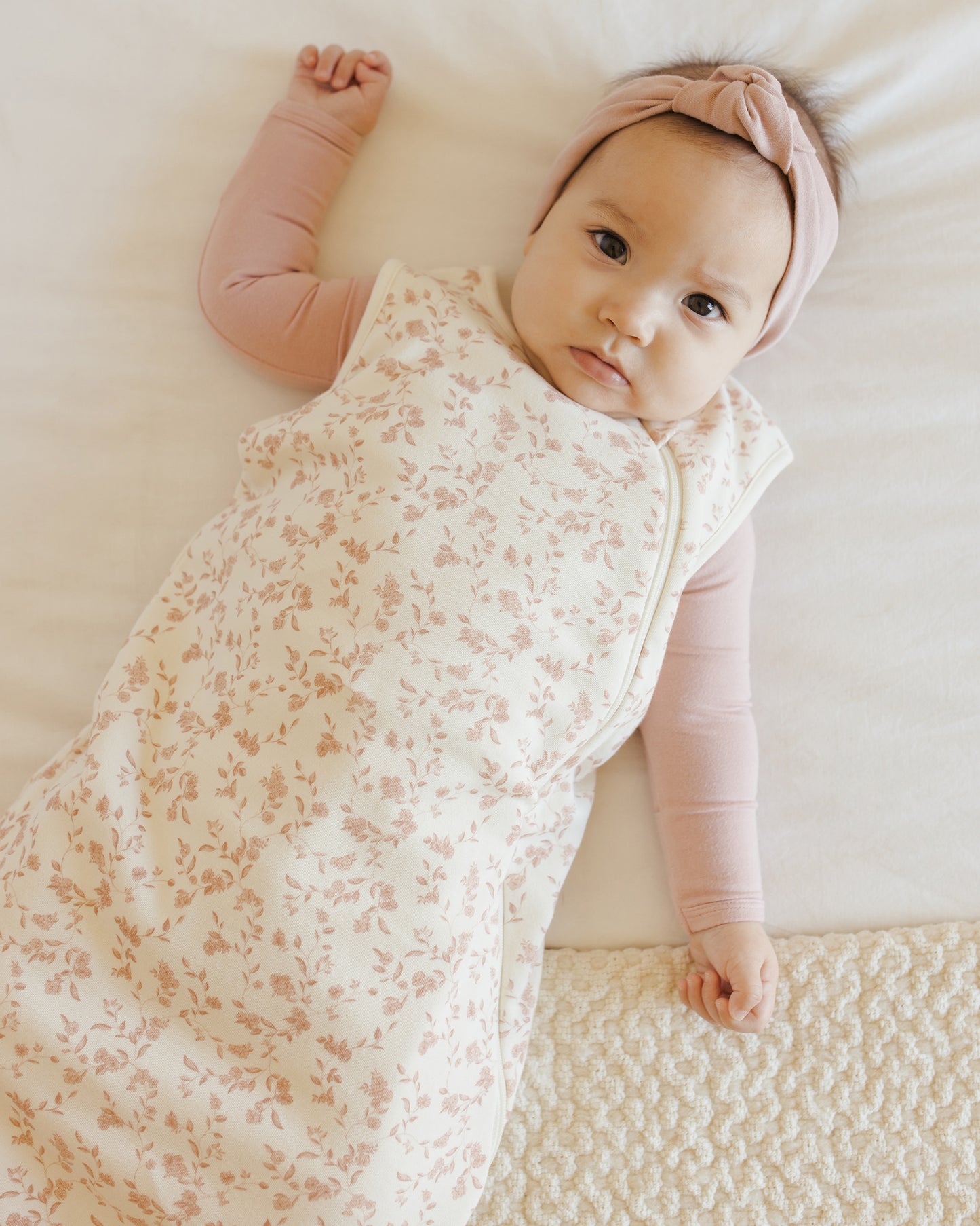 Knotted Headband || Rose - Rylee + Cru | Kids Clothes | Trendy Baby Clothes | Modern Infant Outfits |