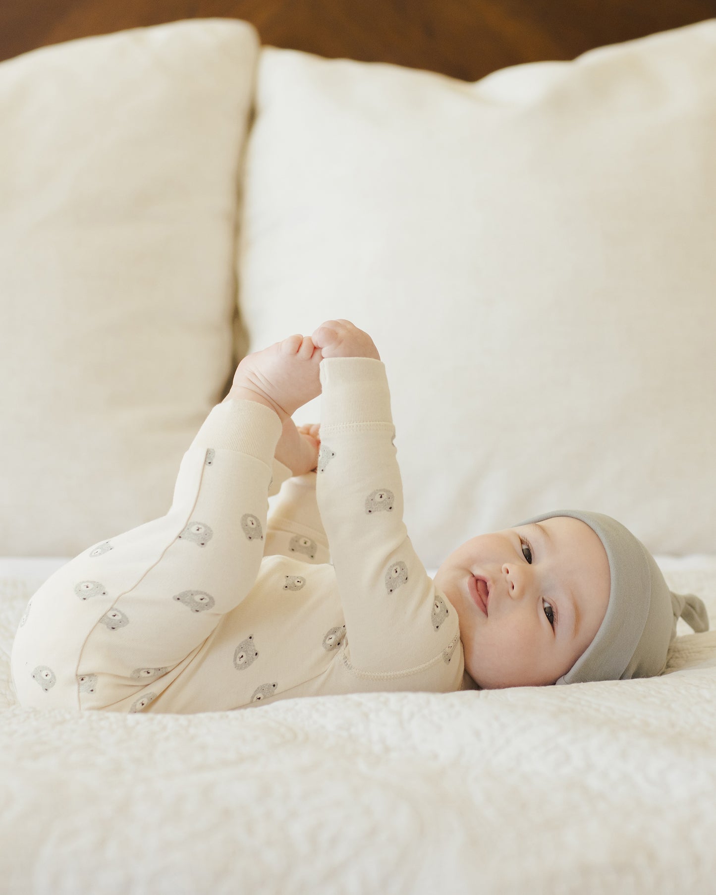 Zip Long Sleeve Sleeper || Bears - Rylee + Cru | Kids Clothes | Trendy Baby Clothes | Modern Infant Outfits |