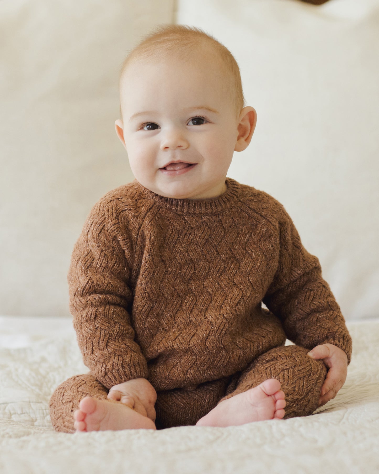 Knit Pant || Heathered Cedar - Rylee + Cru | Kids Clothes | Trendy Baby Clothes | Modern Infant Outfits |