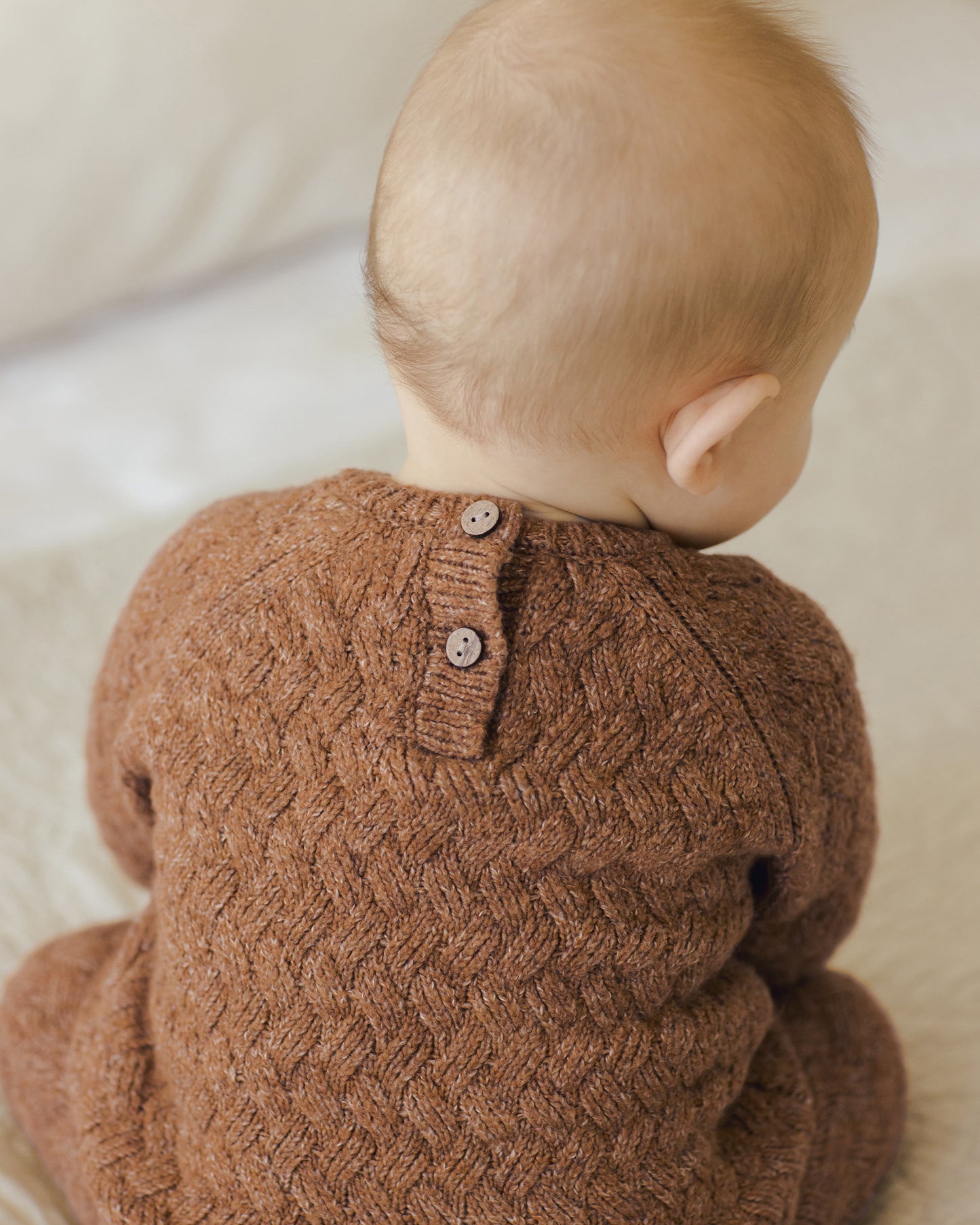 Knit Sweater || Heathered Cedar - Rylee + Cru | Kids Clothes | Trendy Baby Clothes | Modern Infant Outfits |