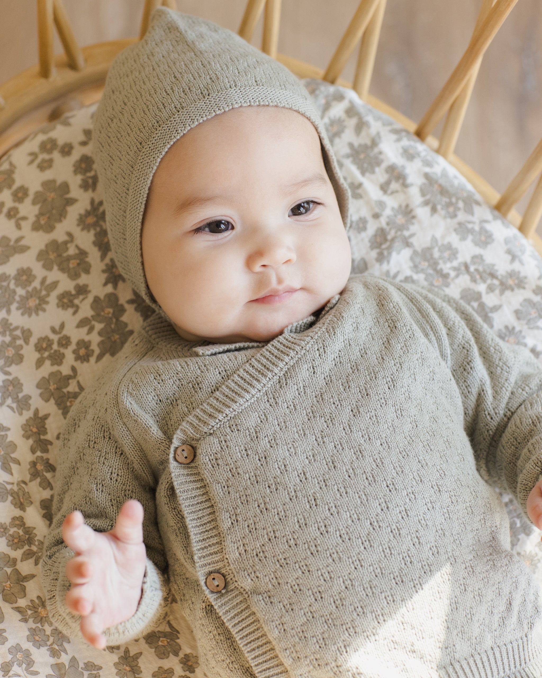 Knit Wrap Top + Pant Set || Fern - Rylee + Cru | Kids Clothes | Trendy Baby Clothes | Modern Infant Outfits |