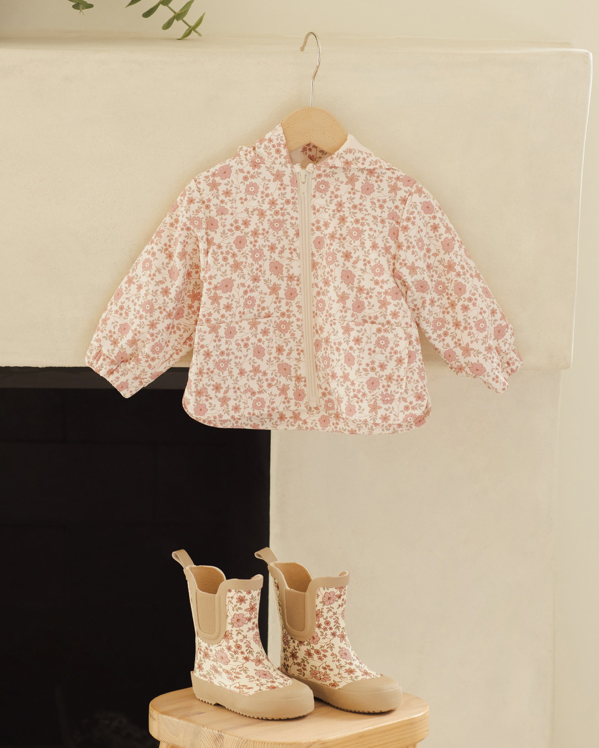 Rain Coat || Bloom - Rylee + Cru | Kids Clothes | Trendy Baby Clothes | Modern Infant Outfits |