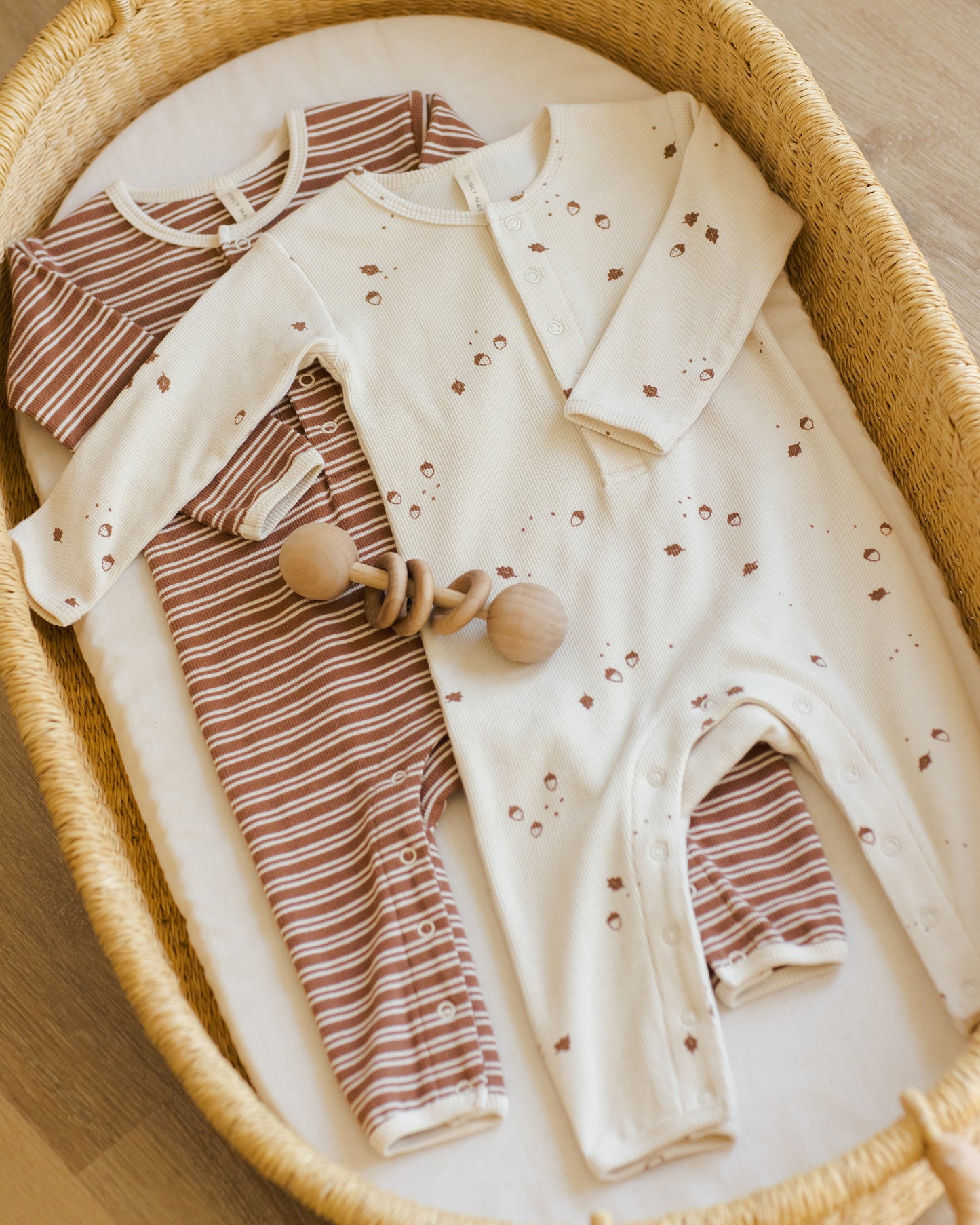 Ribbed Baby Jumpsuit || Acorns - Rylee + Cru | Kids Clothes | Trendy Baby Clothes | Modern Infant Outfits |