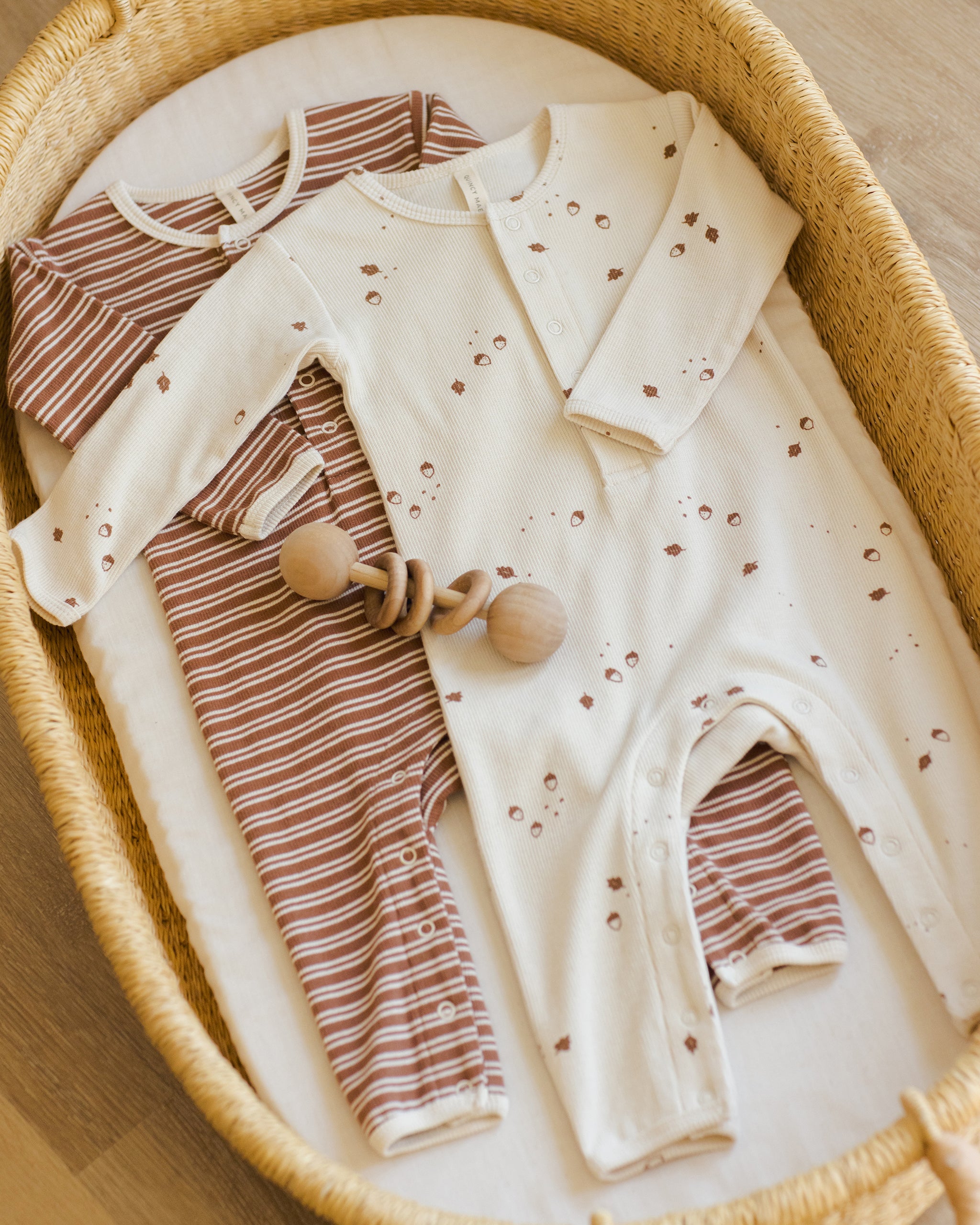 Ribbed Baby Jumpsuit || Acorns - Rylee + Cru | Kids Clothes | Trendy Baby Clothes | Modern Infant Outfits |