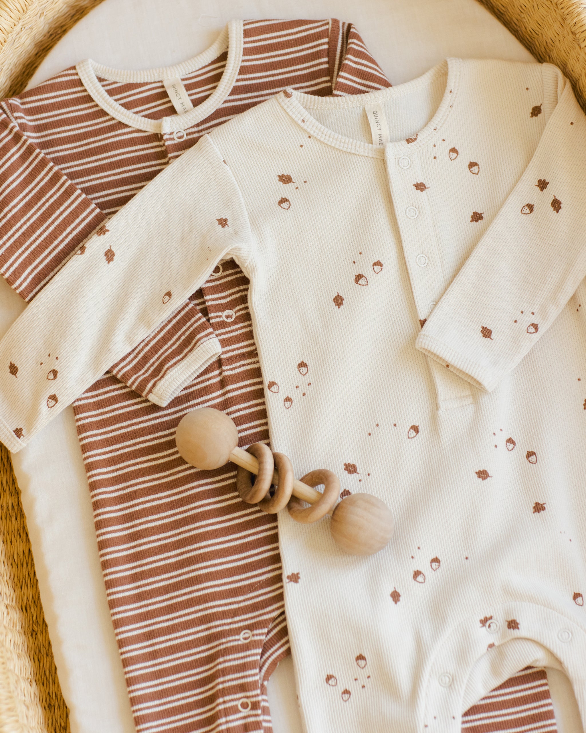 Ribbed Baby Jumpsuit || Acorns - Rylee + Cru | Kids Clothes | Trendy Baby Clothes | Modern Infant Outfits |