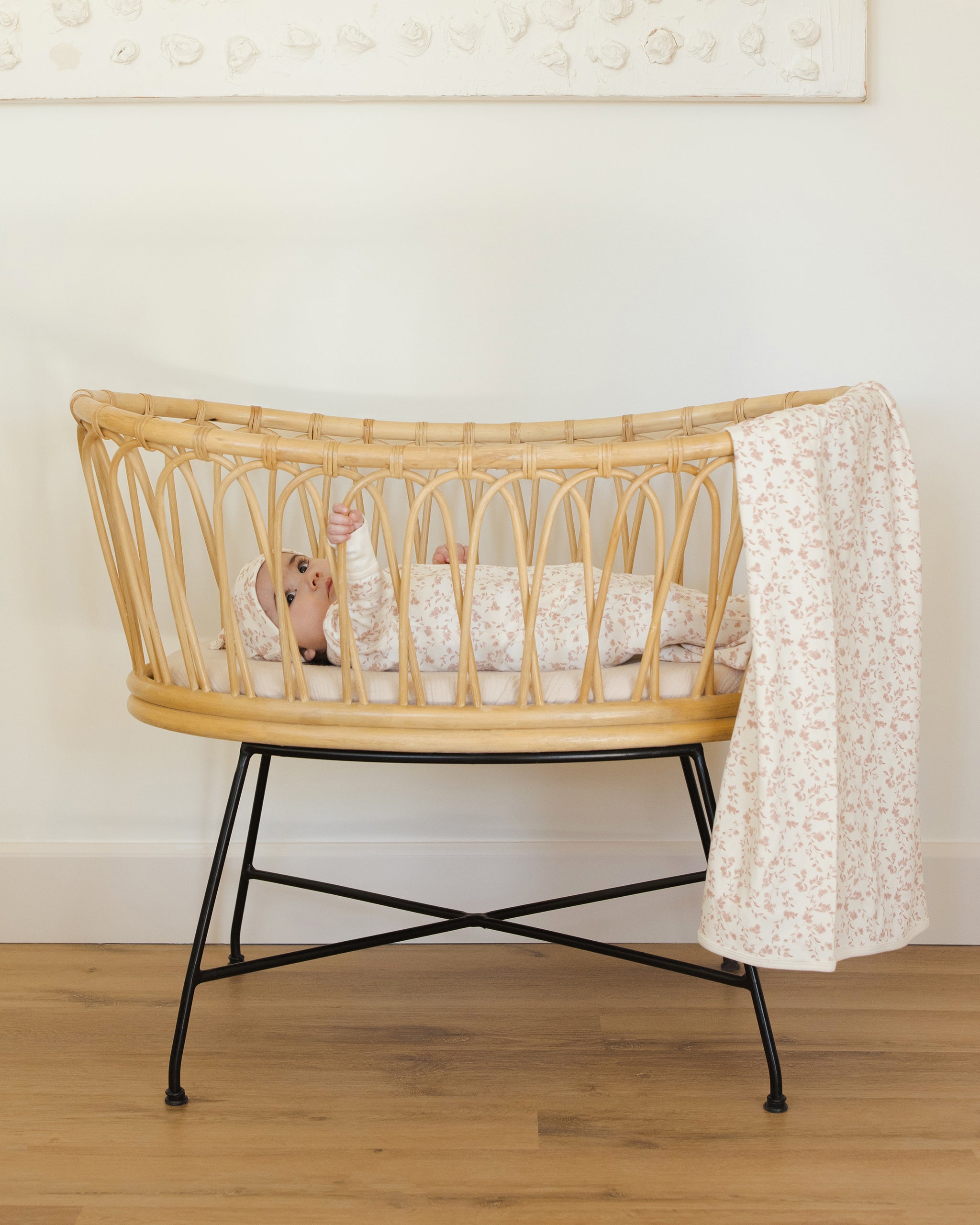 Swaddle || French Garden - Rylee + Cru | Kids Clothes | Trendy Baby Clothes | Modern Infant Outfits |