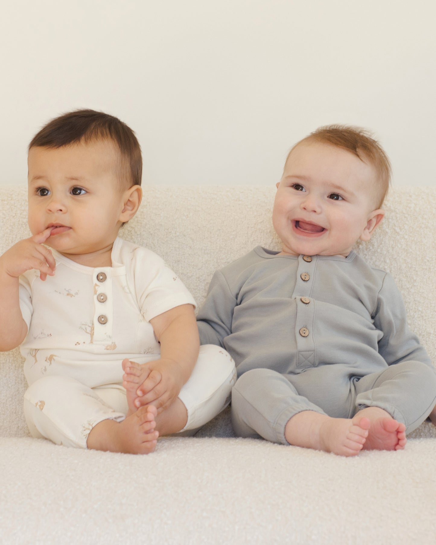 Short Sleeve Jumpsuit || Fox Land - Rylee + Cru | Kids Clothes | Trendy Baby Clothes | Modern Infant Outfits |