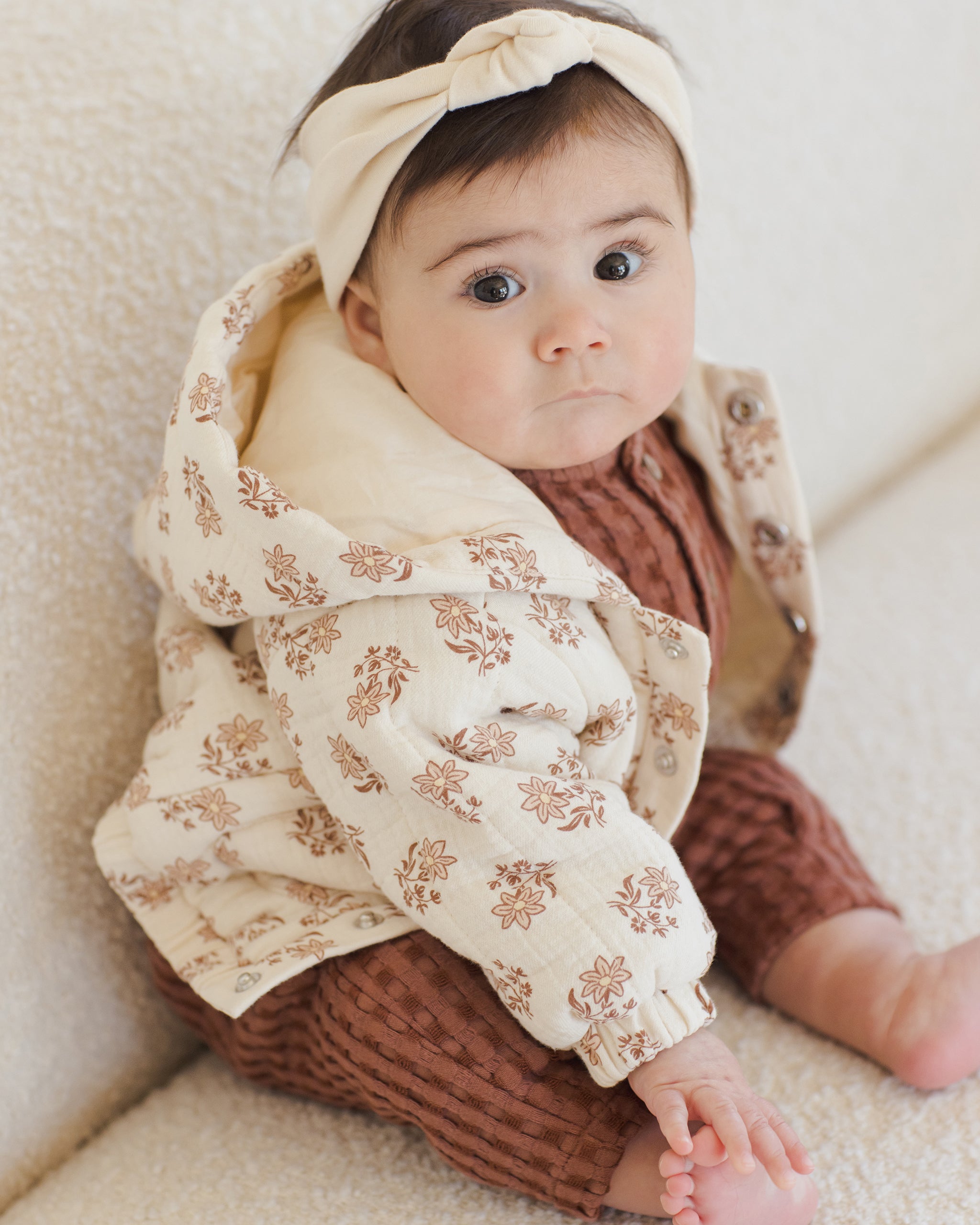 Hooded Woven Jacket || Daylily – Quincy Mae