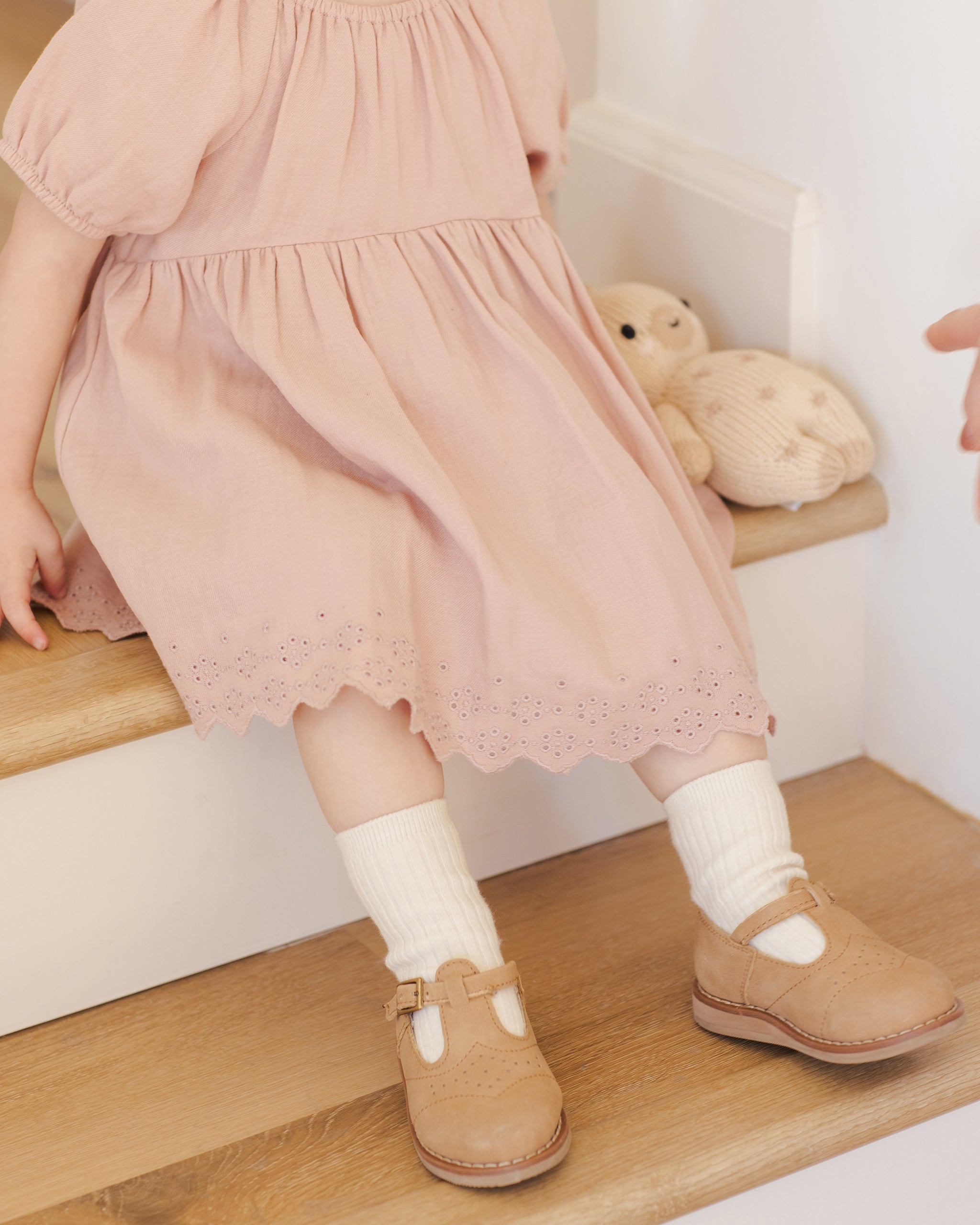 Bella Dress || Rose - Rylee + Cru | Kids Clothes | Trendy Baby Clothes | Modern Infant Outfits |