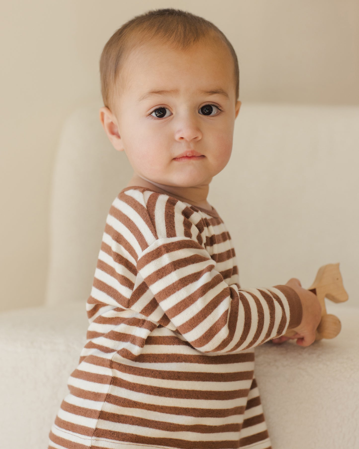 Cozy Set || Cedar Stripe - Rylee + Cru | Kids Clothes | Trendy Baby Clothes | Modern Infant Outfits |