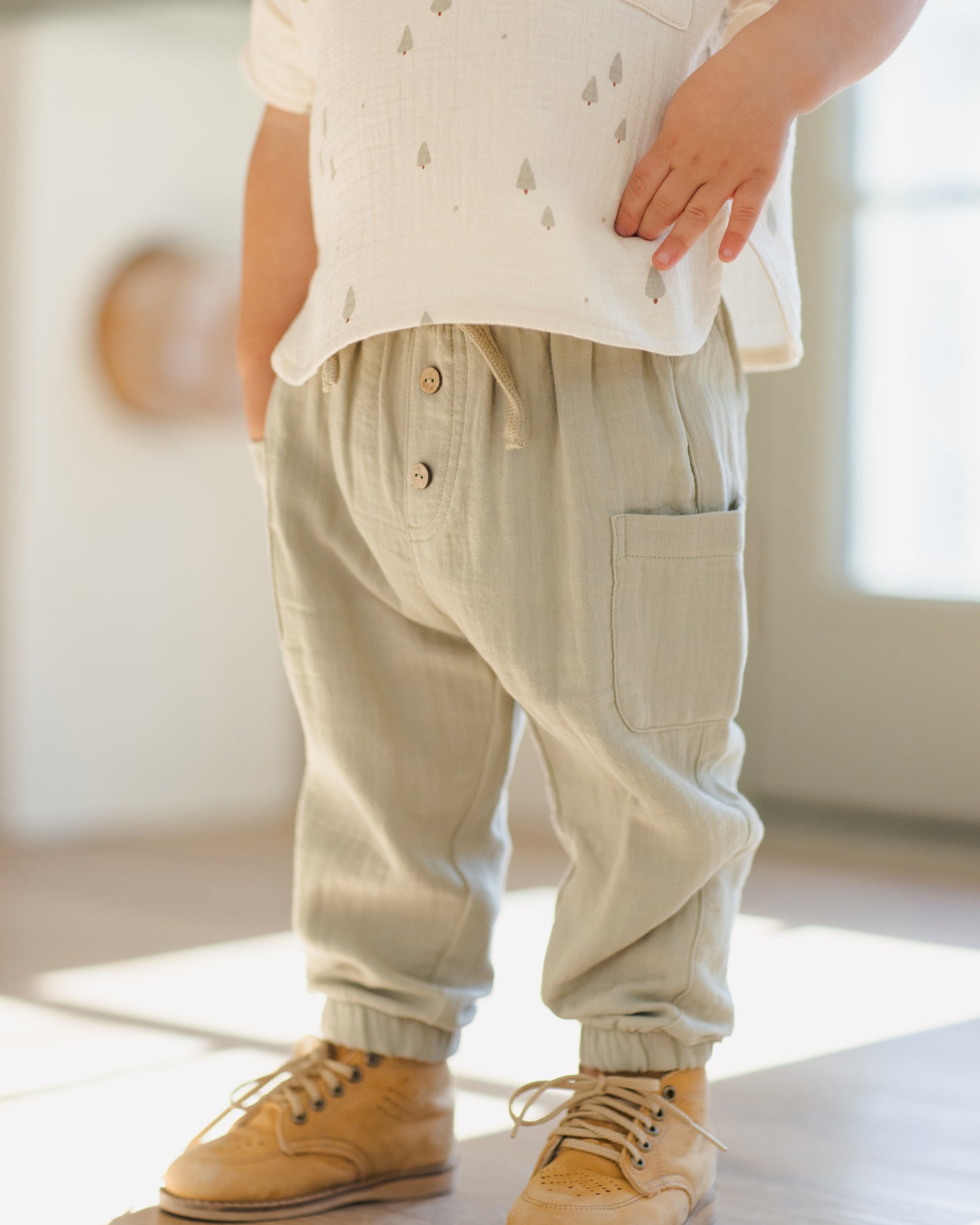 Luca Pant || Fern - Rylee + Cru | Kids Clothes | Trendy Baby Clothes | Modern Infant Outfits |