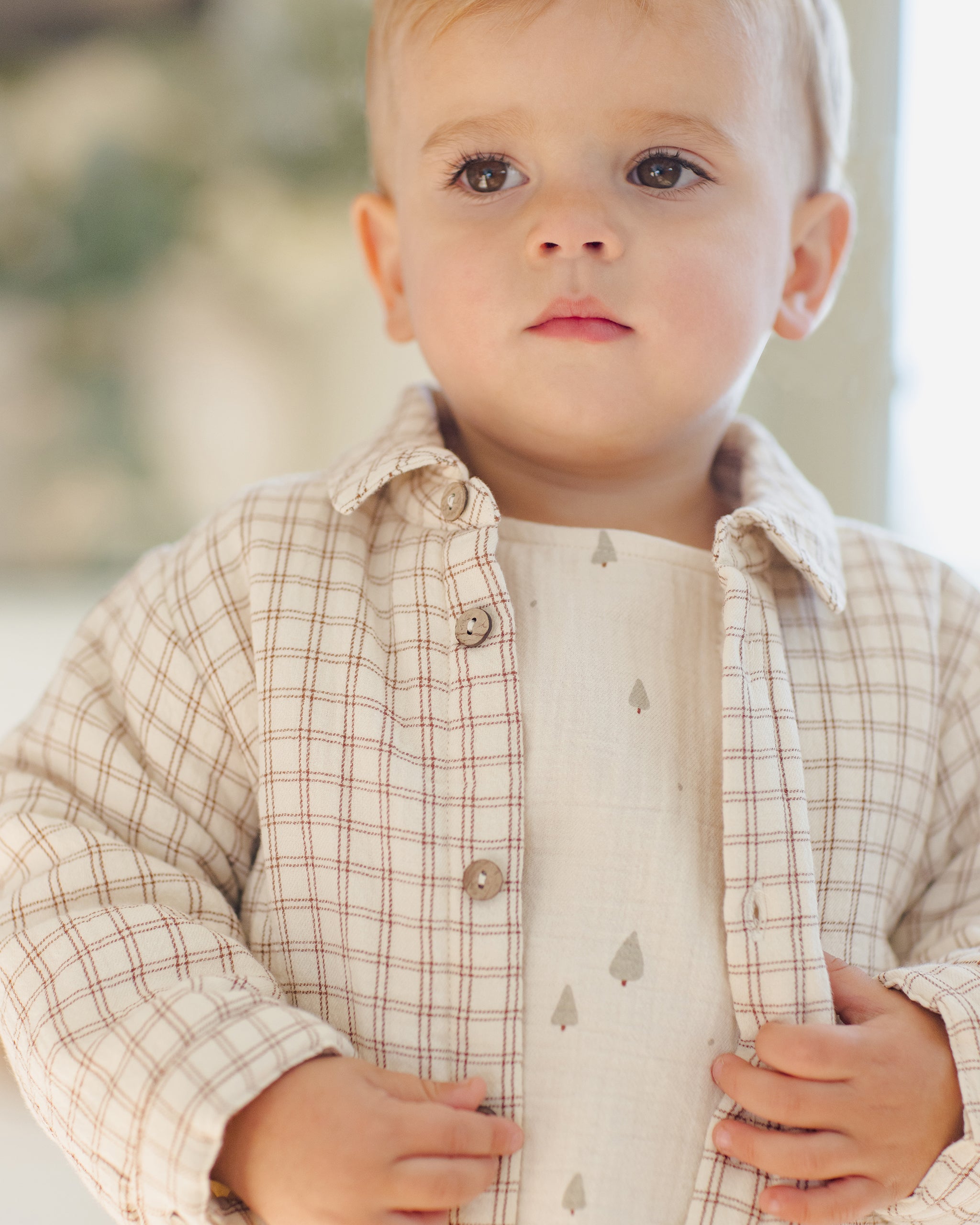 Ford Jacket || Cedar Check - Rylee + Cru | Kids Clothes | Trendy Baby Clothes | Modern Infant Outfits |