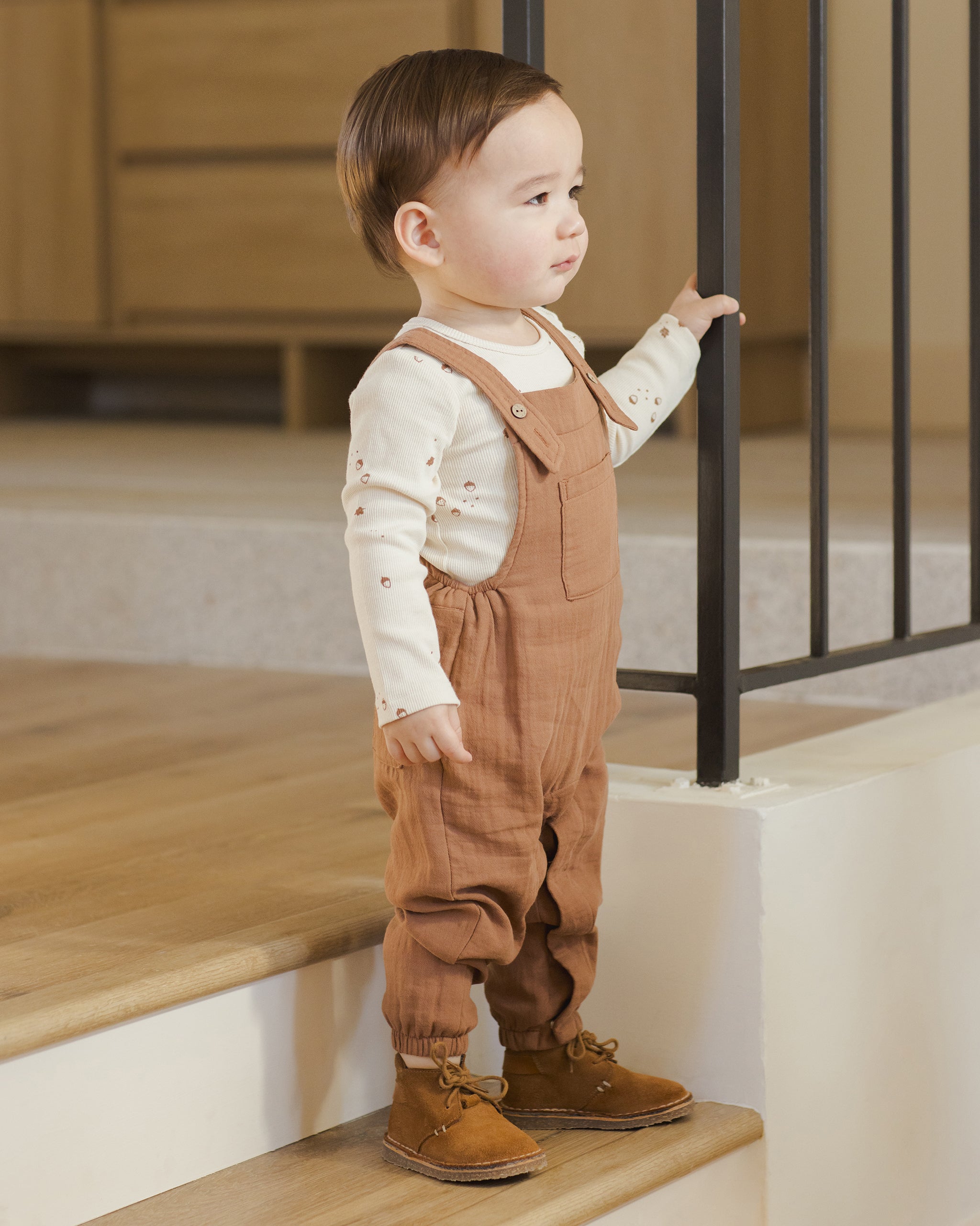 Baby Overall || Cedar - Rylee + Cru | Kids Clothes | Trendy Baby Clothes | Modern Infant Outfits |
