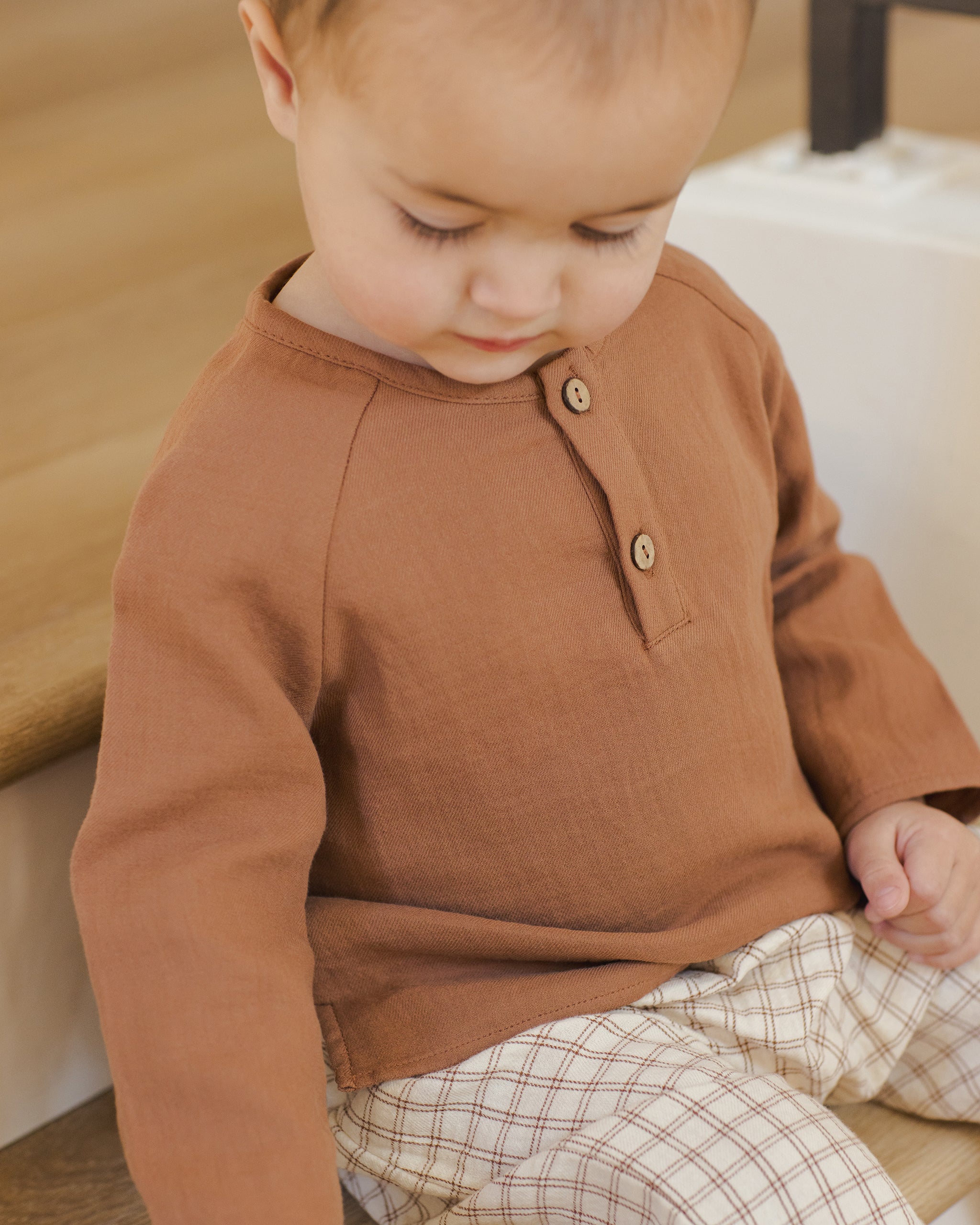 Zion Shirt || Cedar - Rylee + Cru | Kids Clothes | Trendy Baby Clothes | Modern Infant Outfits |