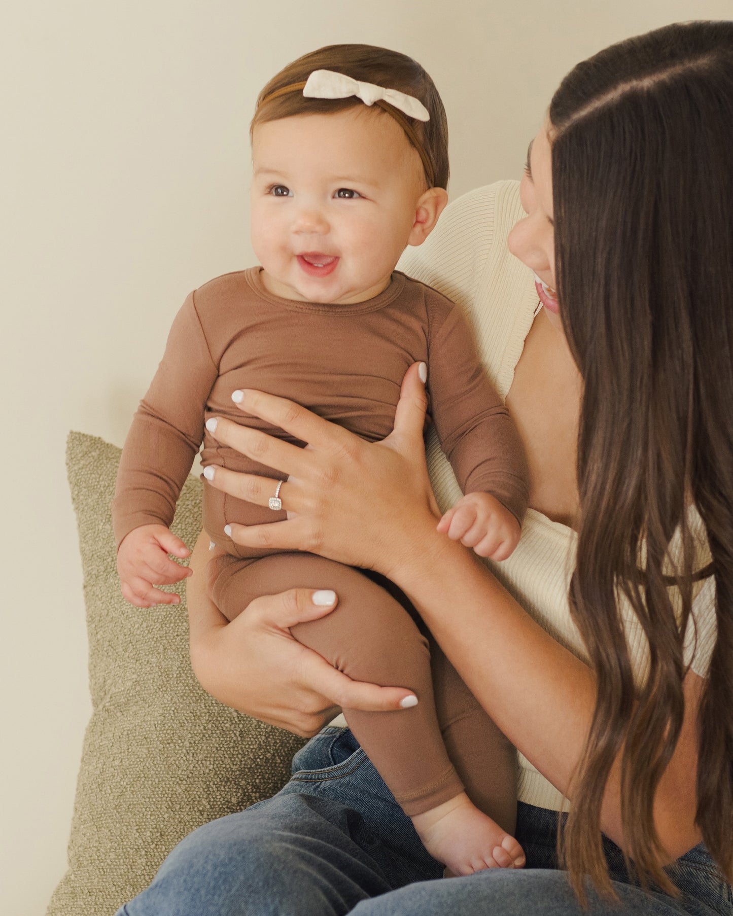 Bamboo Pajama Set || Cedar - Rylee + Cru | Kids Clothes | Trendy Baby Clothes | Modern Infant Outfits |