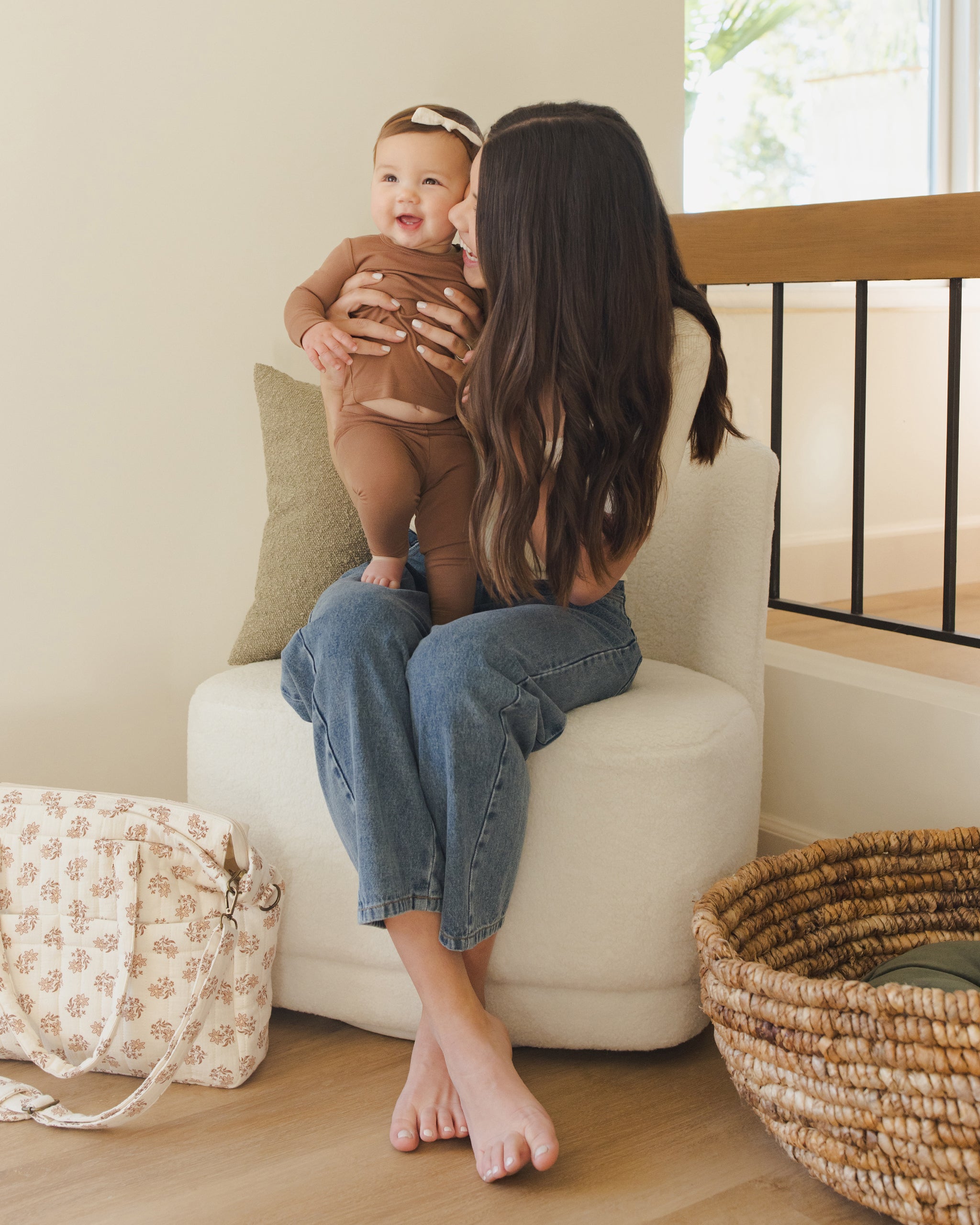 Bamboo Pajama Set || Cedar - Rylee + Cru | Kids Clothes | Trendy Baby Clothes | Modern Infant Outfits |