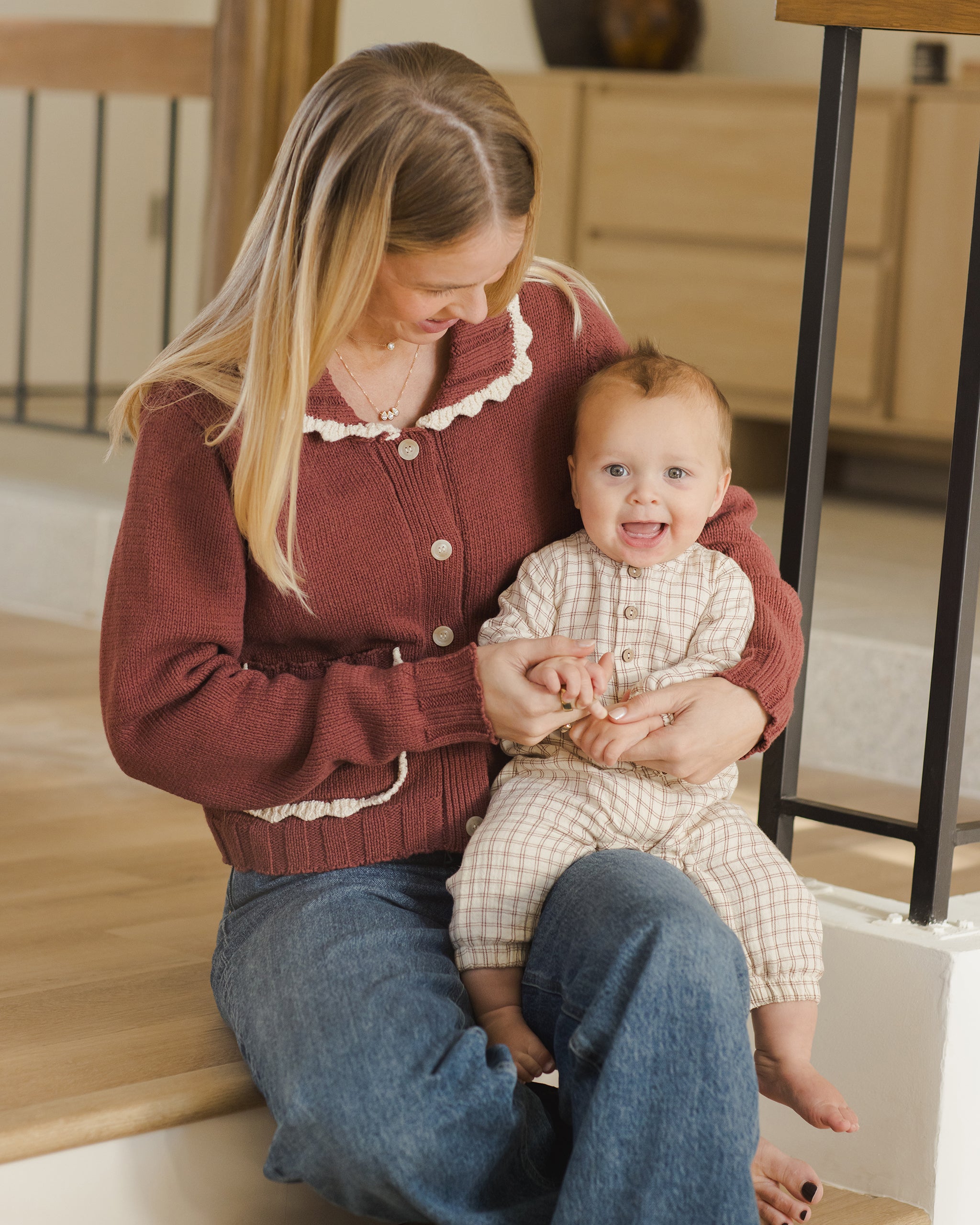 Woven Jumpsuit || Cedar Check - Rylee + Cru | Kids Clothes | Trendy Baby Clothes | Modern Infant Outfits |