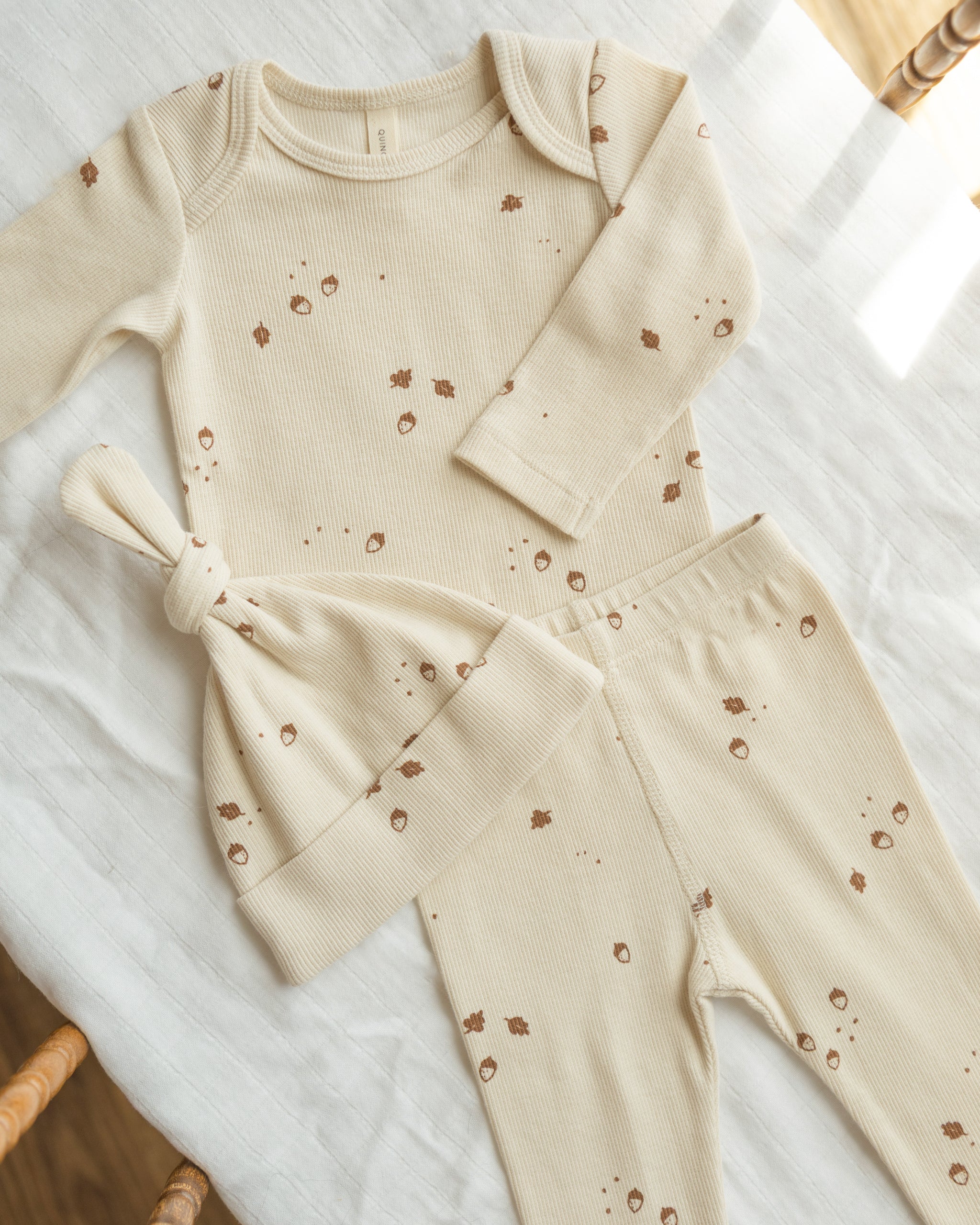 Ribbed Tee + Legging Set || Acorns - Rylee + Cru | Kids Clothes | Trendy Baby Clothes | Modern Infant Outfits |