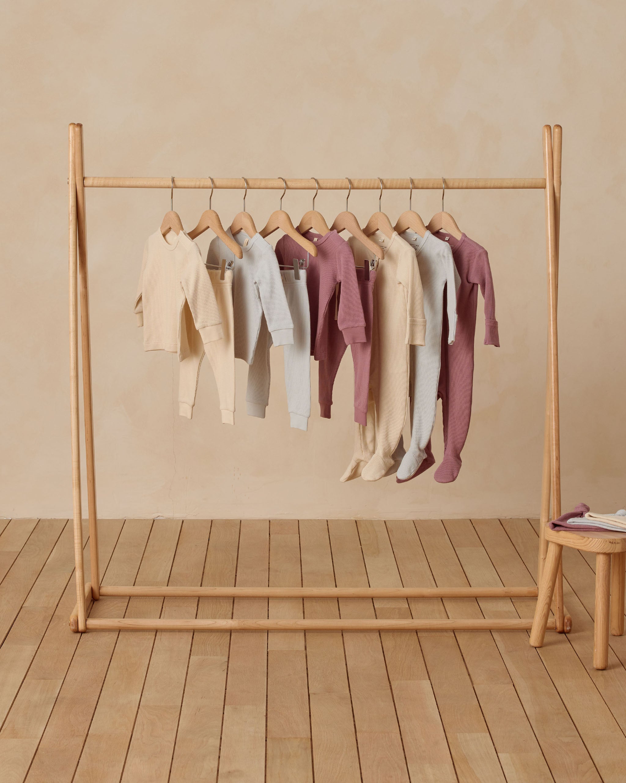 Waffle Top + Pant Set || Mulberry - Rylee + Cru | Kids Clothes | Trendy Baby Clothes | Modern Infant Outfits |