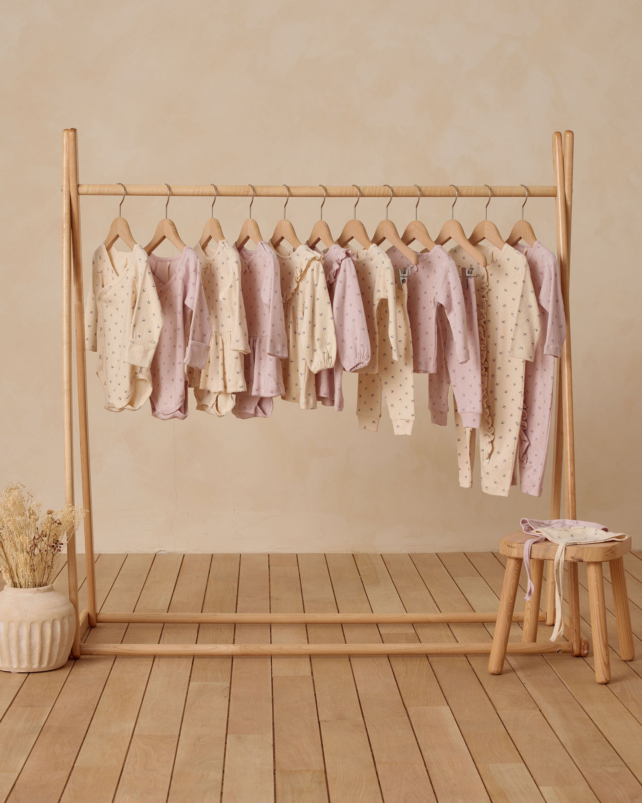 Side Snap Bodysuit || Blue Ditsy - Rylee + Cru | Kids Clothes | Trendy Baby Clothes | Modern Infant Outfits |