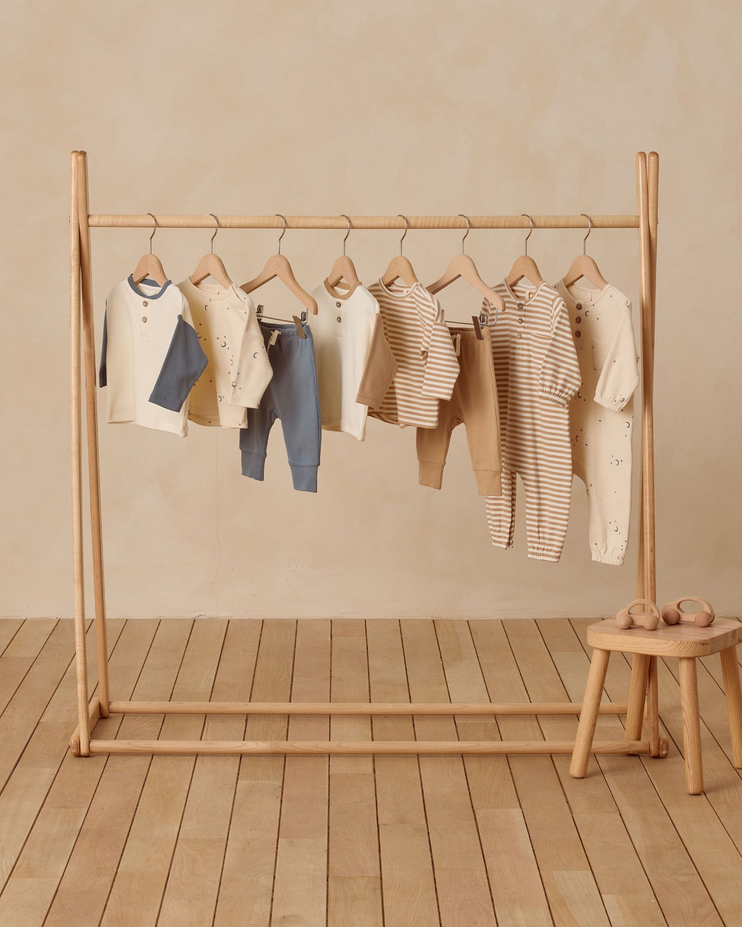 Long Sleeve Tee || Moons - Rylee + Cru | Kids Clothes | Trendy Baby Clothes | Modern Infant Outfits |