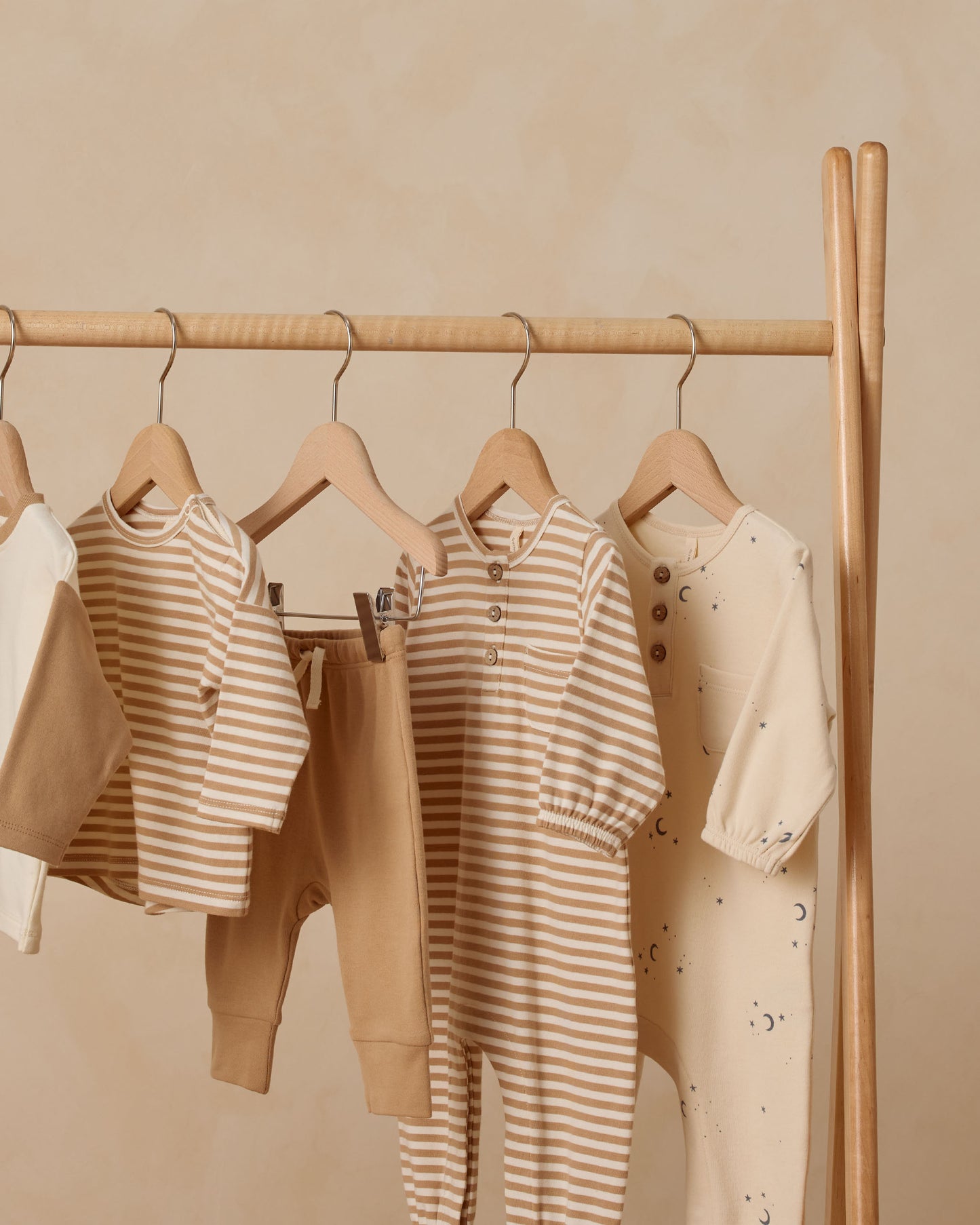 Long Sleeve Pocket Jumpsuit || Moons - Rylee + Cru | Kids Clothes | Trendy Baby Clothes | Modern Infant Outfits |