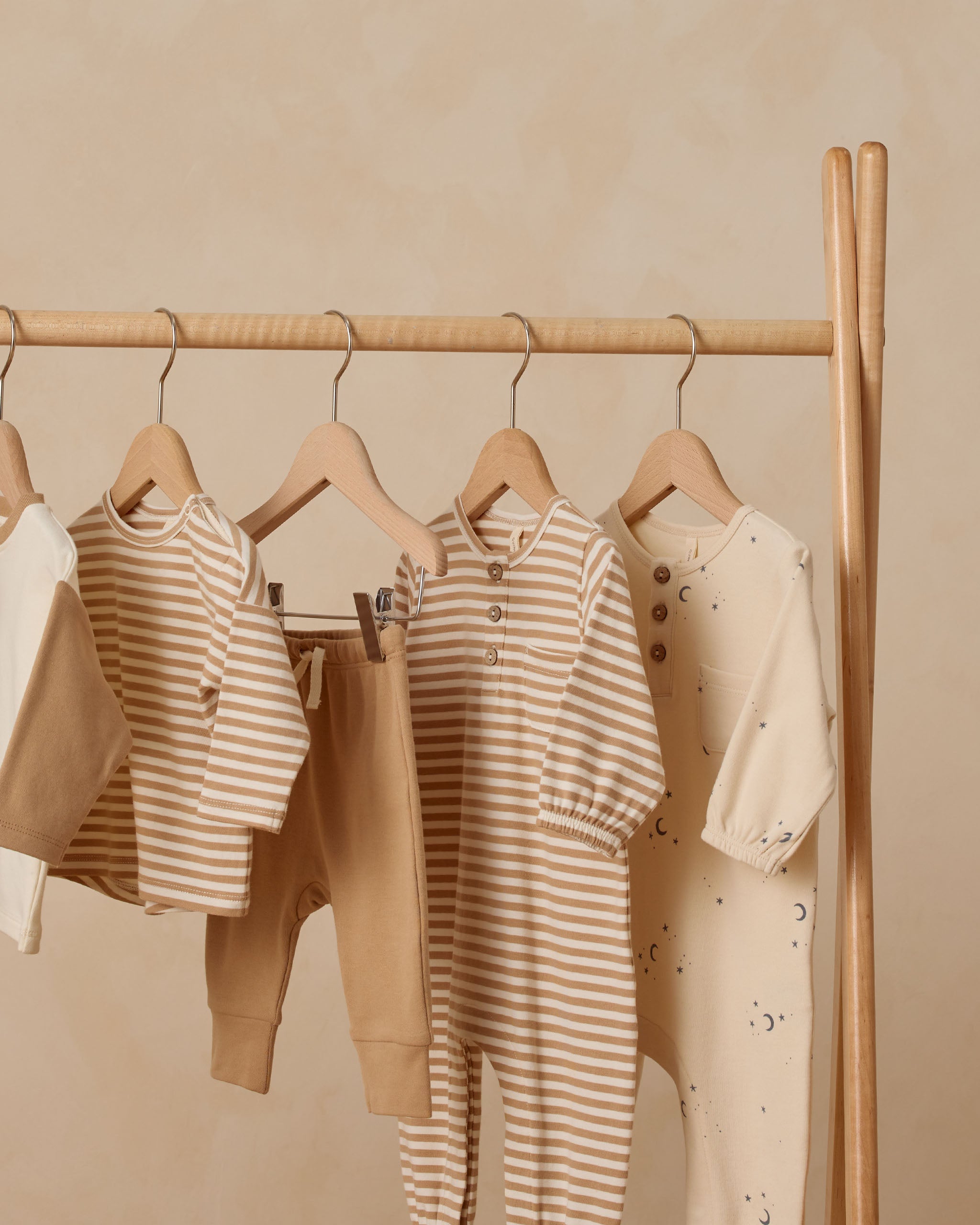 Long Sleeve Pocket Jumpsuit || Moons - Rylee + Cru | Kids Clothes | Trendy Baby Clothes | Modern Infant Outfits |