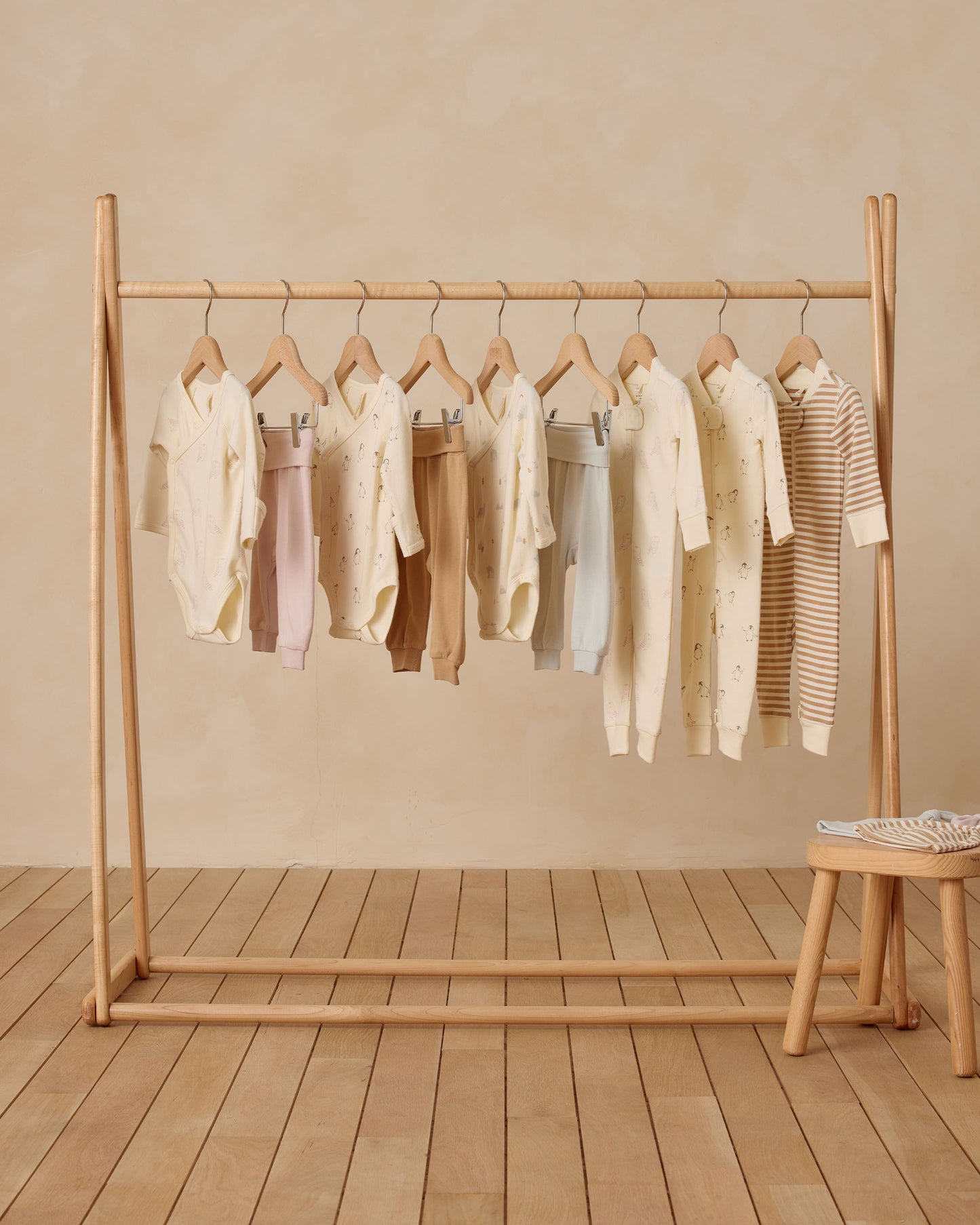 Knotted Baby Hat || Gold Stripe - Rylee + Cru | Kids Clothes | Trendy Baby Clothes | Modern Infant Outfits |