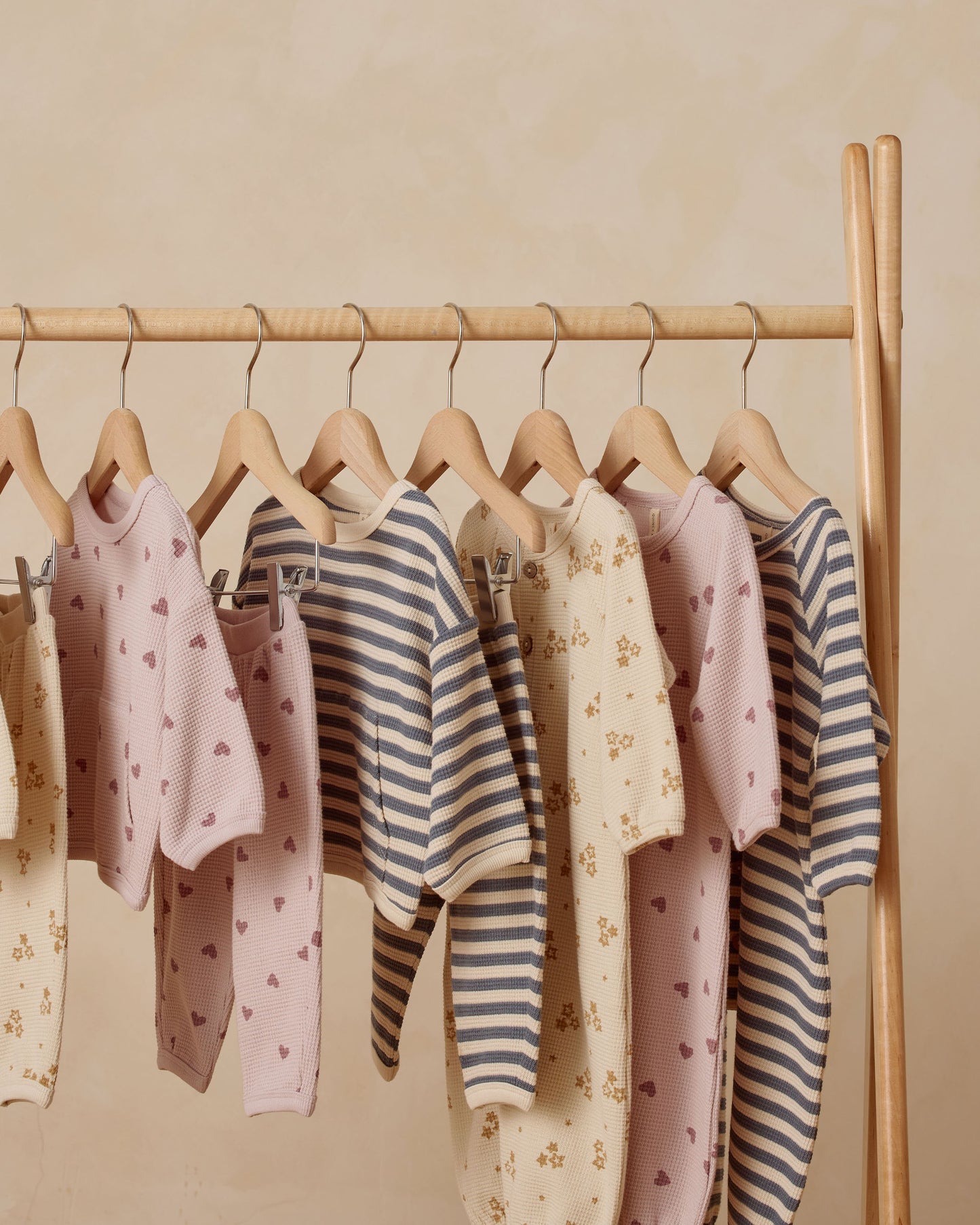 Waffle Long Sleeve Jumpsuit || Marigold - Rylee + Cru | Kids Clothes | Trendy Baby Clothes | Modern Infant Outfits |