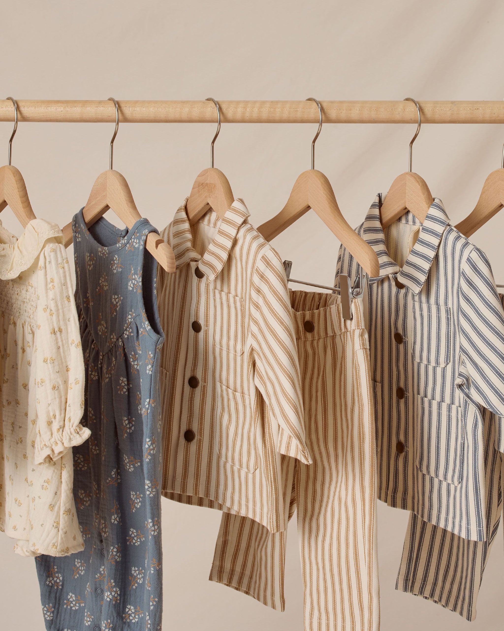 Grayson Pant || Gold Pinstripe - Rylee + Cru | Kids Clothes | Trendy Baby Clothes | Modern Infant Outfits |