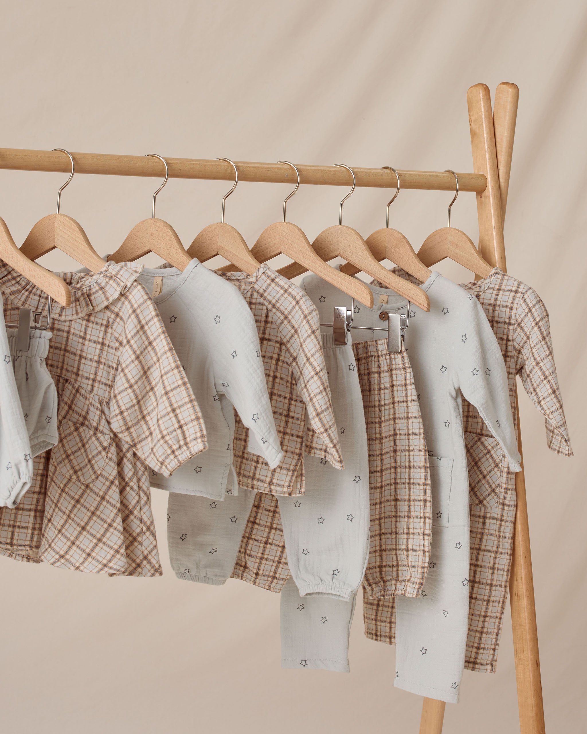 Simone Dress || Blue Plaid - Rylee + Cru | Kids Clothes | Trendy Baby Clothes | Modern Infant Outfits |