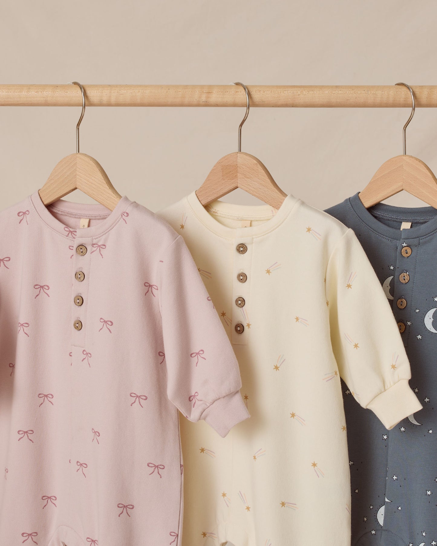 Relaxed Fleece Jumpsuit || Bows - Rylee + Cru | Kids Clothes | Trendy Baby Clothes | Modern Infant Outfits |