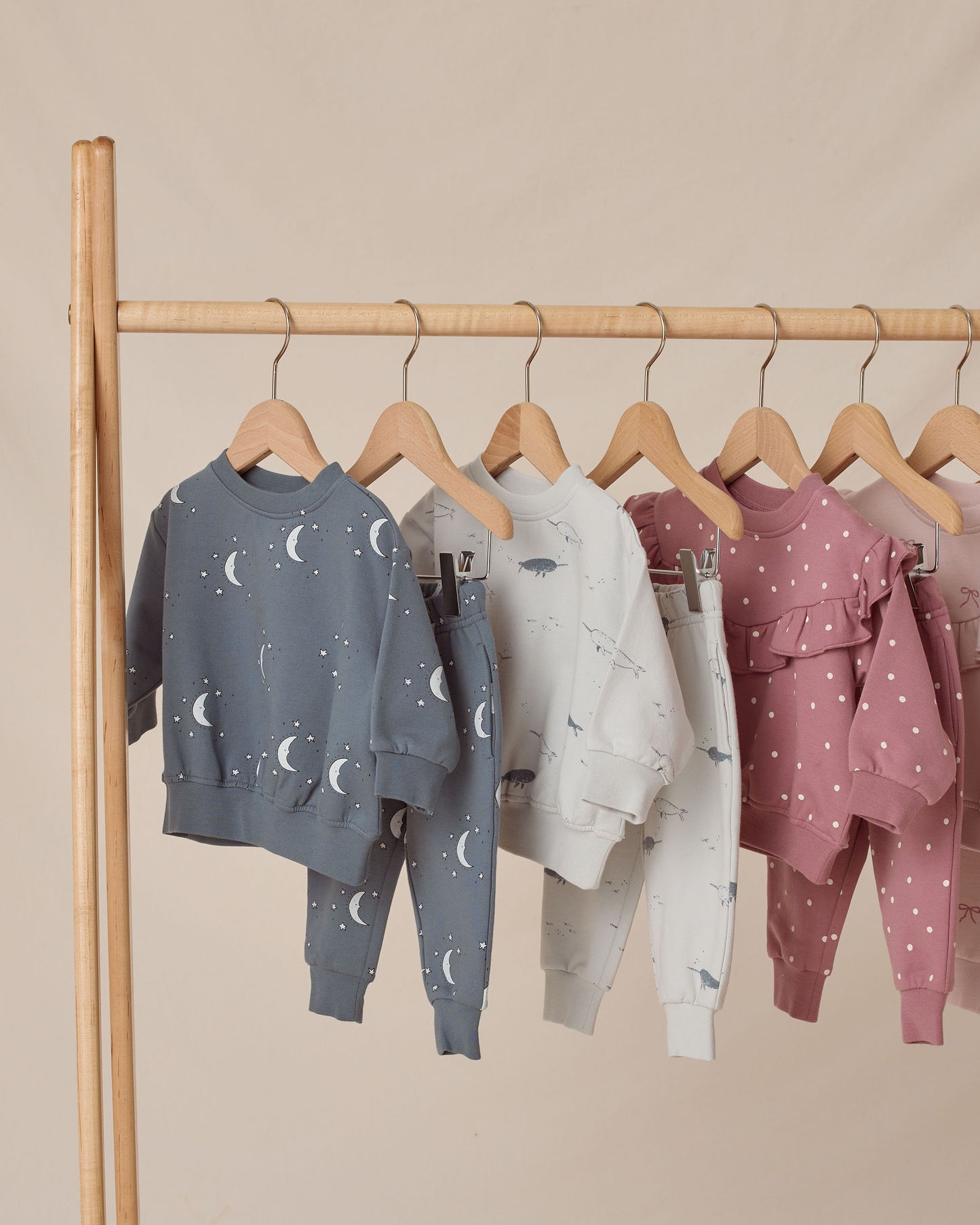 Relaxed Fleece Sweatpant || Narwhals - Rylee + Cru | Kids Clothes | Trendy Baby Clothes | Modern Infant Outfits |