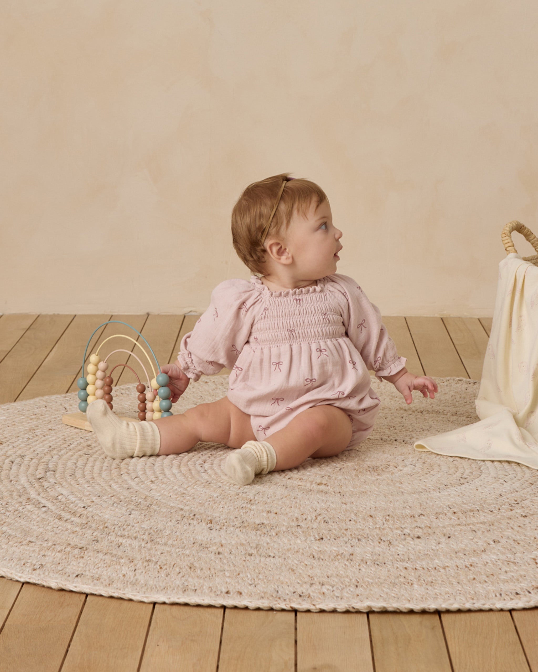 Eden Romper || Bows – Quincy Mae