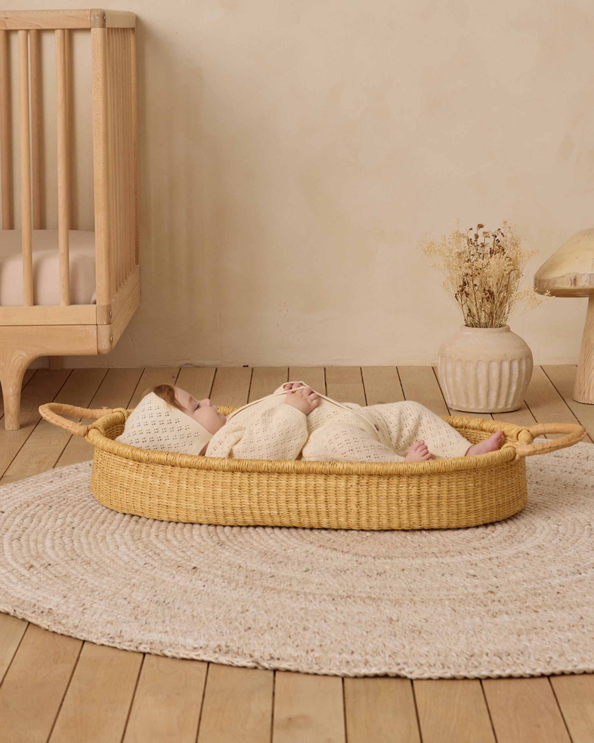 Knit Bonnet || Natural - Rylee + Cru | Kids Clothes | Trendy Baby Clothes | Modern Infant Outfits |