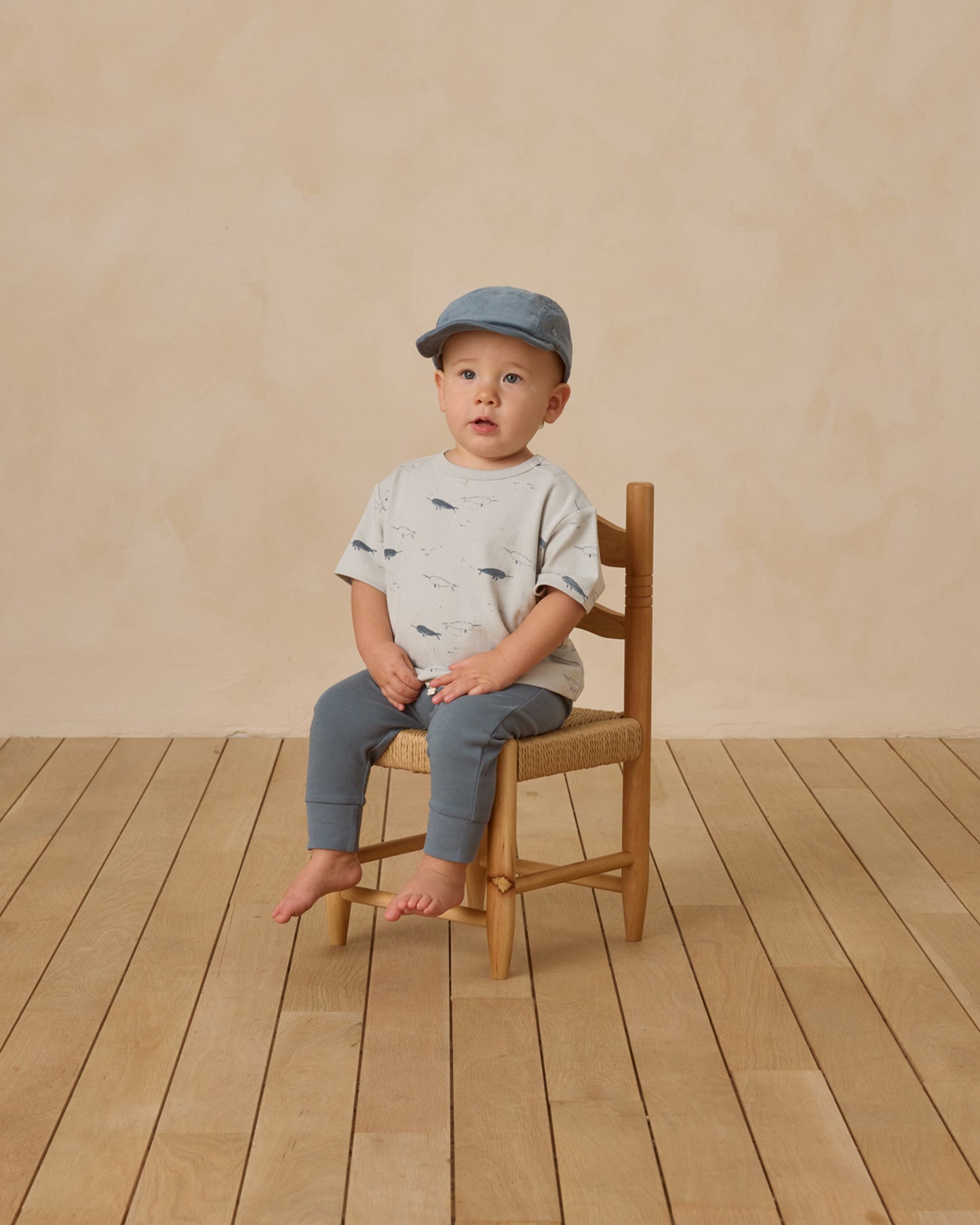Baby Cap || Ocean - Rylee + Cru | Kids Clothes | Trendy Baby Clothes | Modern Infant Outfits |