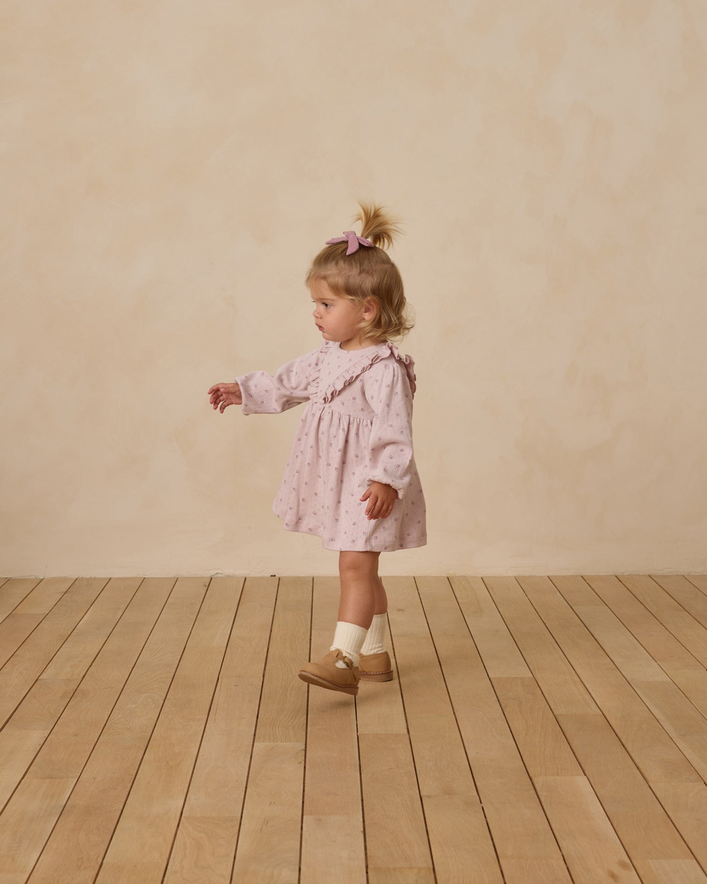 Bow W. Clip, Set Of 3 || Mulberry, Ocean, Lilac - Rylee + Cru | Kids Clothes | Trendy Baby Clothes | Modern Infant Outfits |